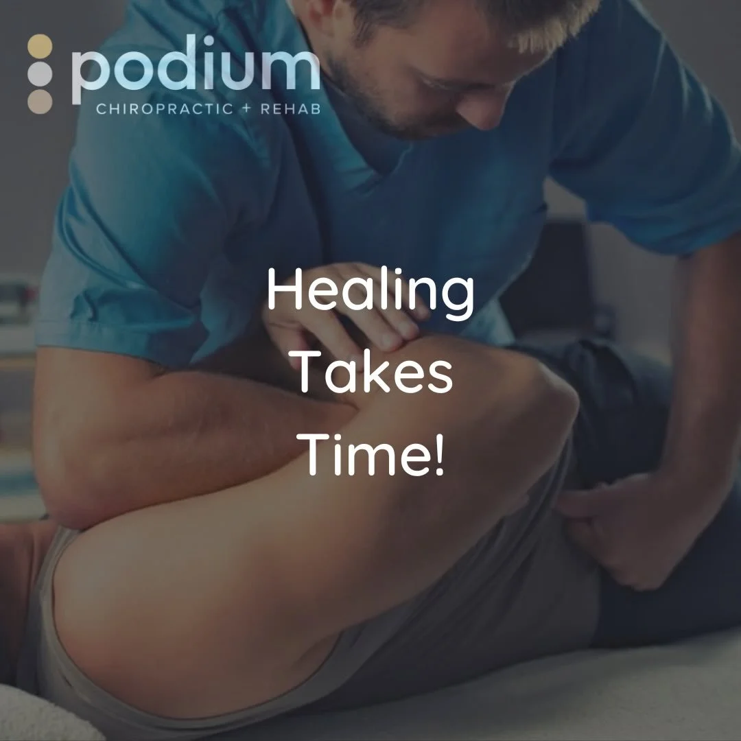 We get that injuries can be frustrating! 😞

They derail your training, sideline your performance, and keep you out of the activities you love.

Unfortunately, the truth is that your injuries take time and consistency to heal properly. Seeing your he