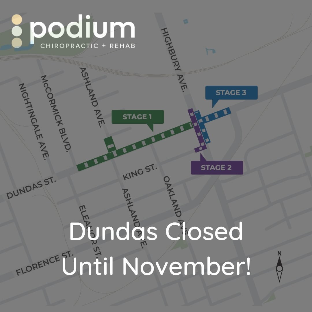🚧 Construction Update 🚧

From now until November 2026, Dundas St. will be FULLY CLOSED from McCormick Blvd to Highbury Ave 😒.

Please take the back way from Florence St. to get to our office and allow extra time!

Thank you for your continued supp