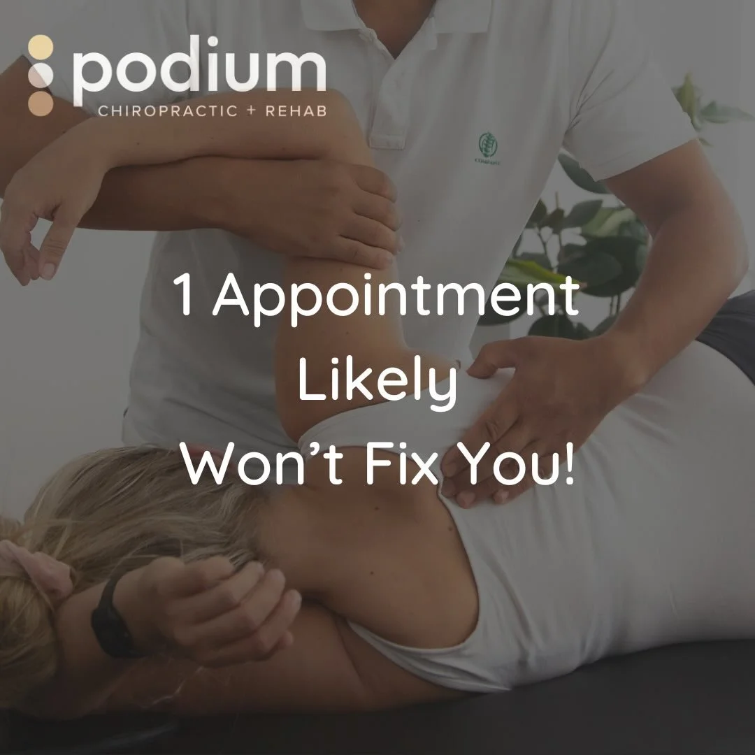 You wouldn&rsquo;t hit the gym once and expect to be instantly fit, right? 🏋️&zwj;♂️

The same rule applies to your pain, One treatment is a great start, but true pain relief and peak performance takes consistency for your body to adapt.

Think of y