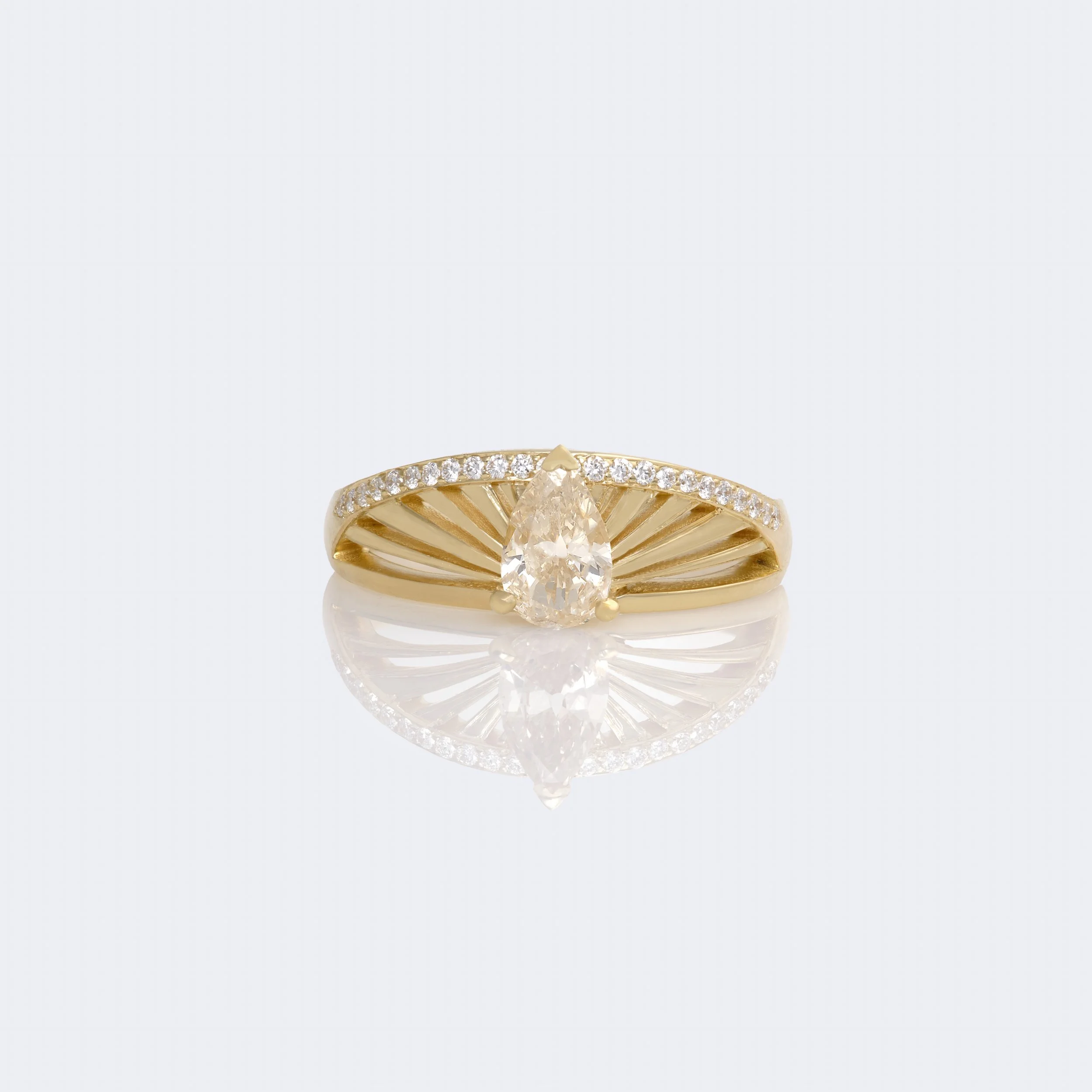 Mercurius Jewelry.Helianthus Ring.Front View.Photo by Ella Sophie.jpg