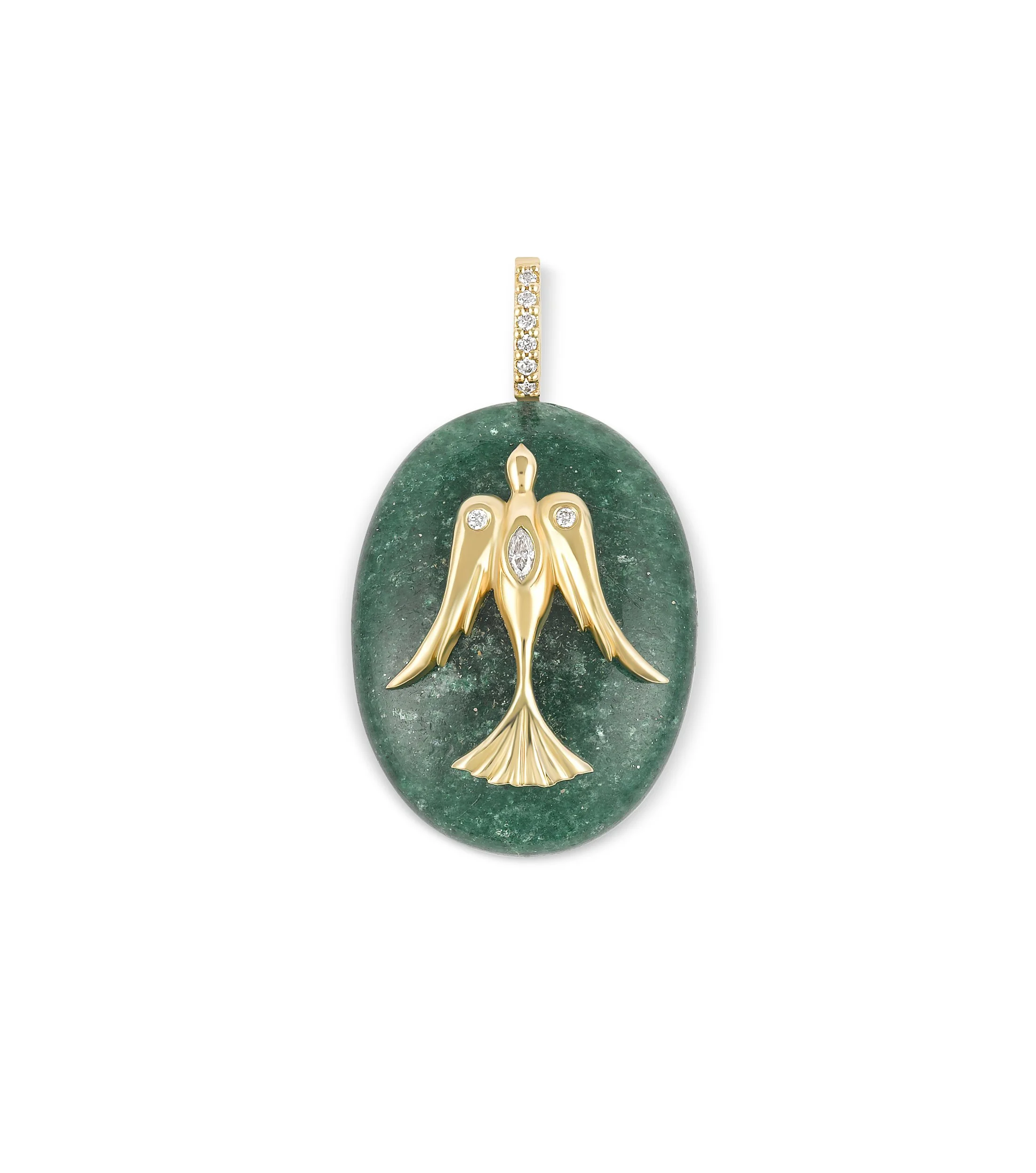 Kate Collins_Cabochon Dove_Pendant_Green Aventurine (1).jpg