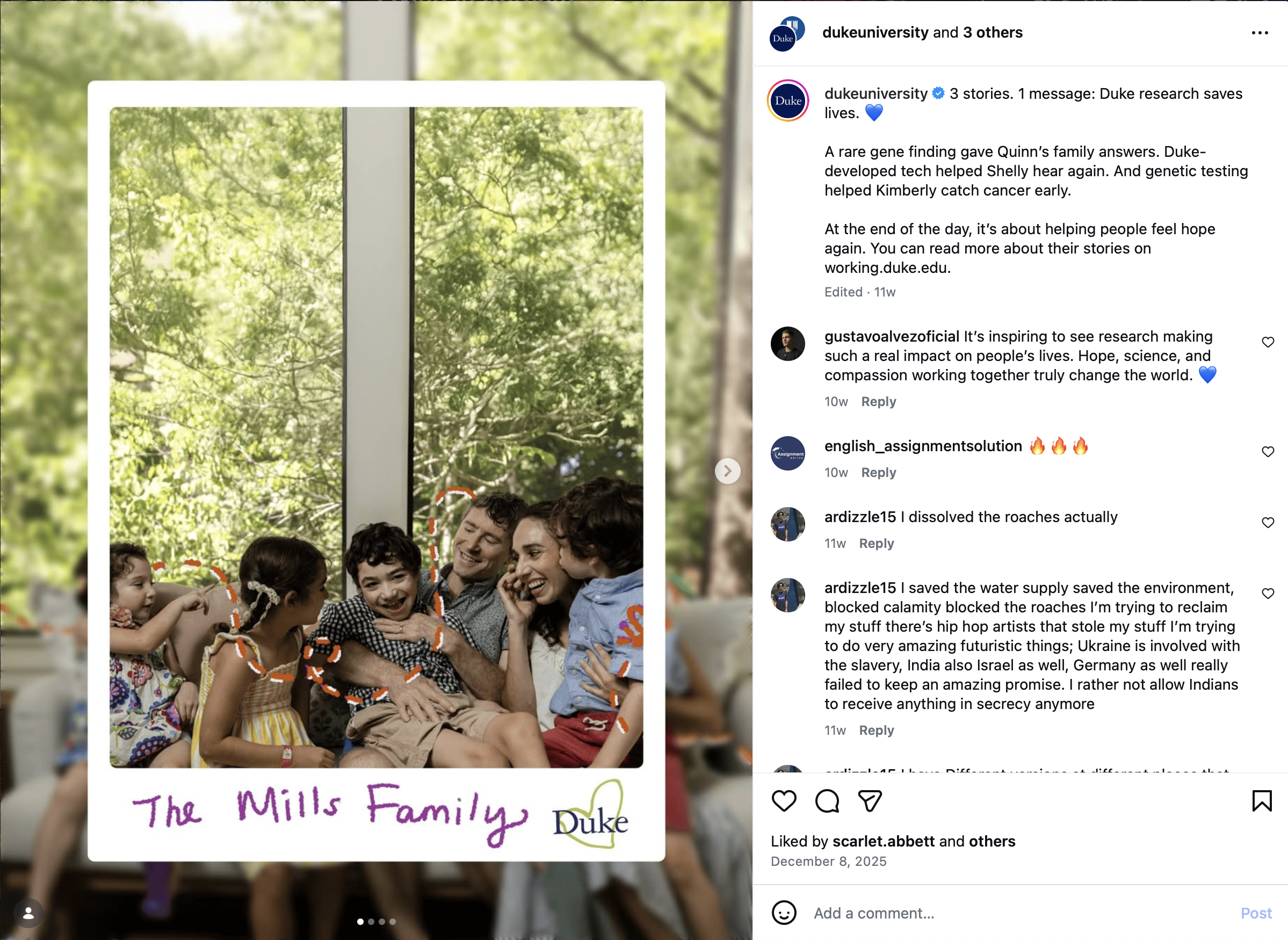 Ongoing Social Campaign