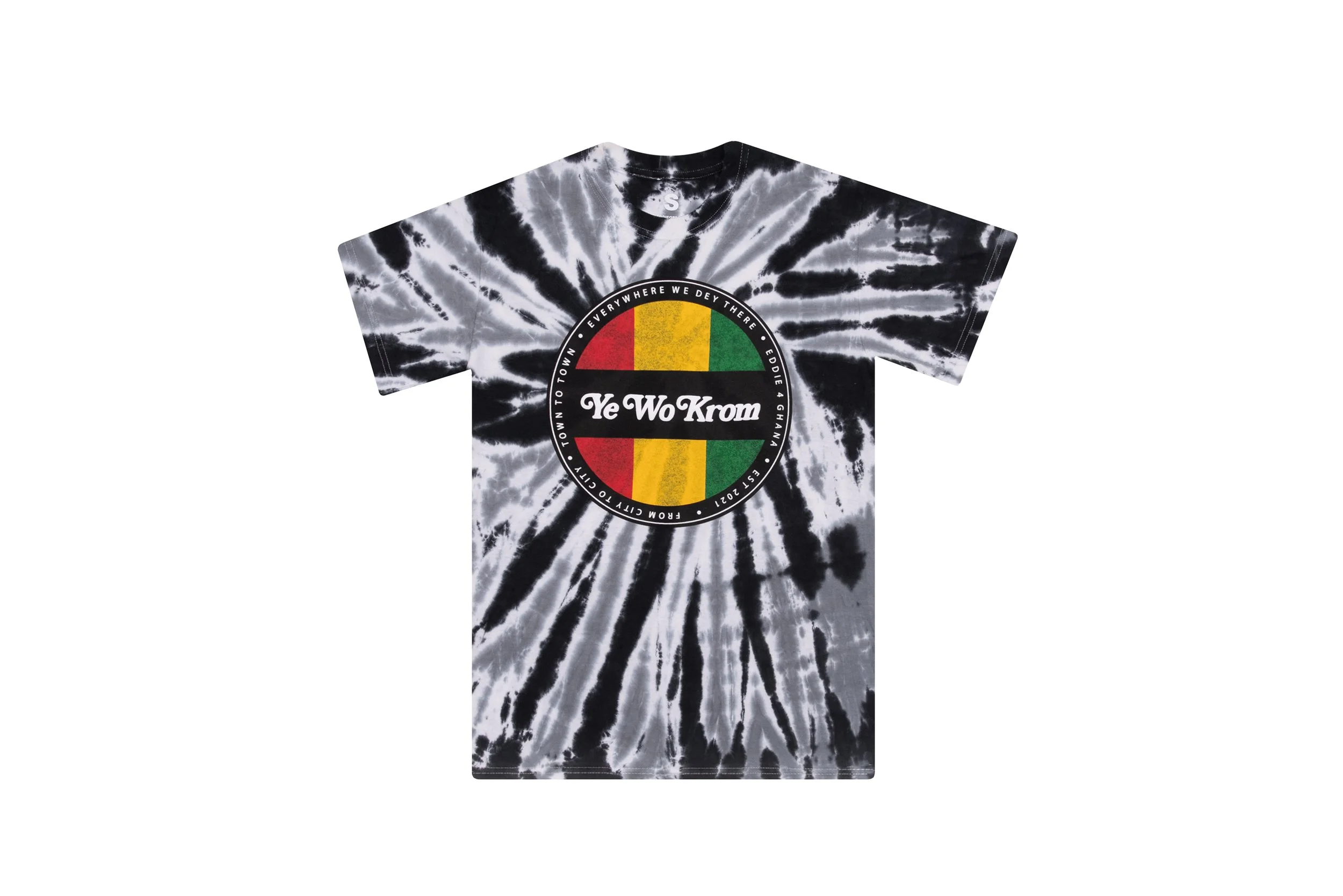 Everywhere We Dey There Tee (Tie Dye)