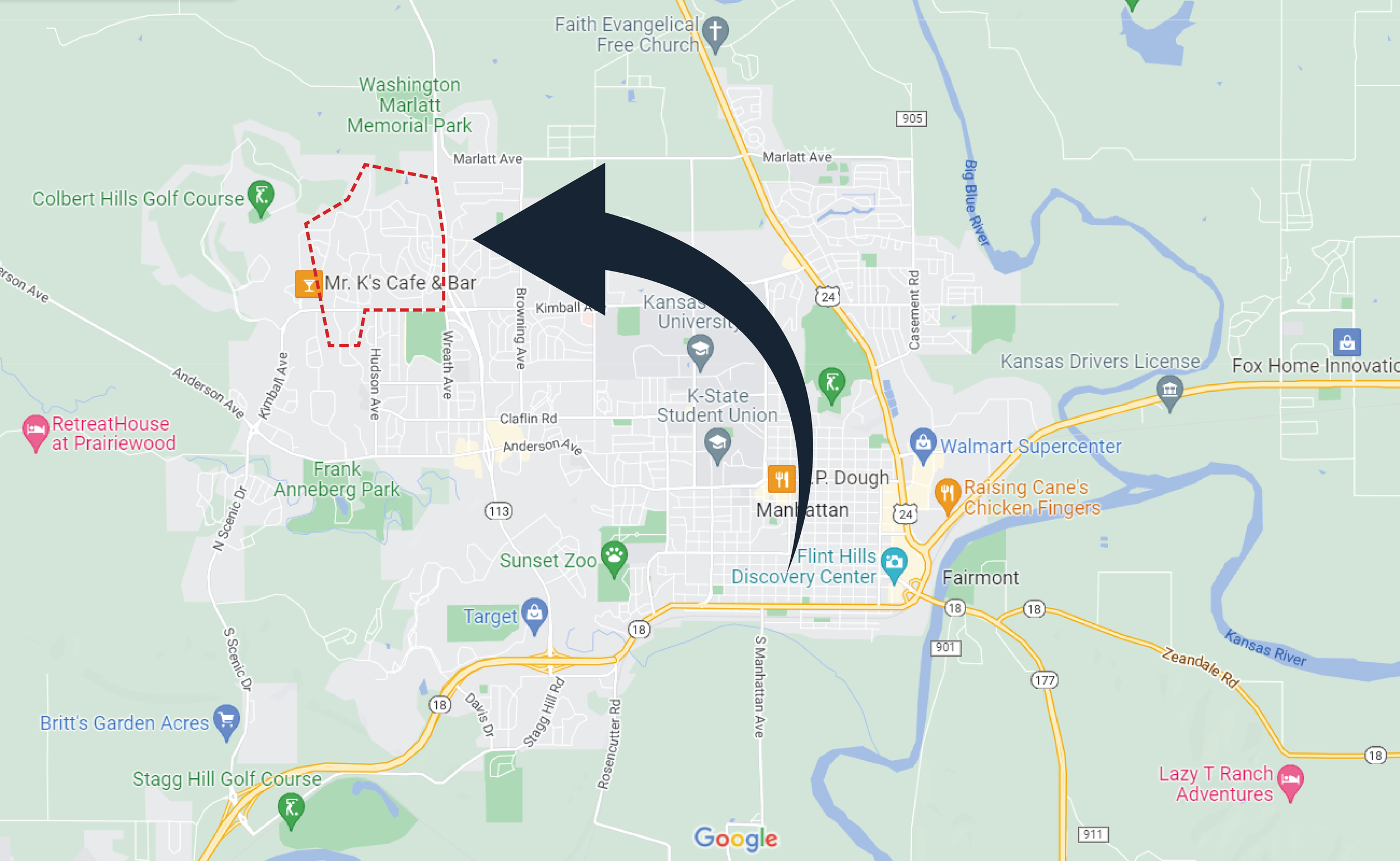 Candlewood Neighborhood Map