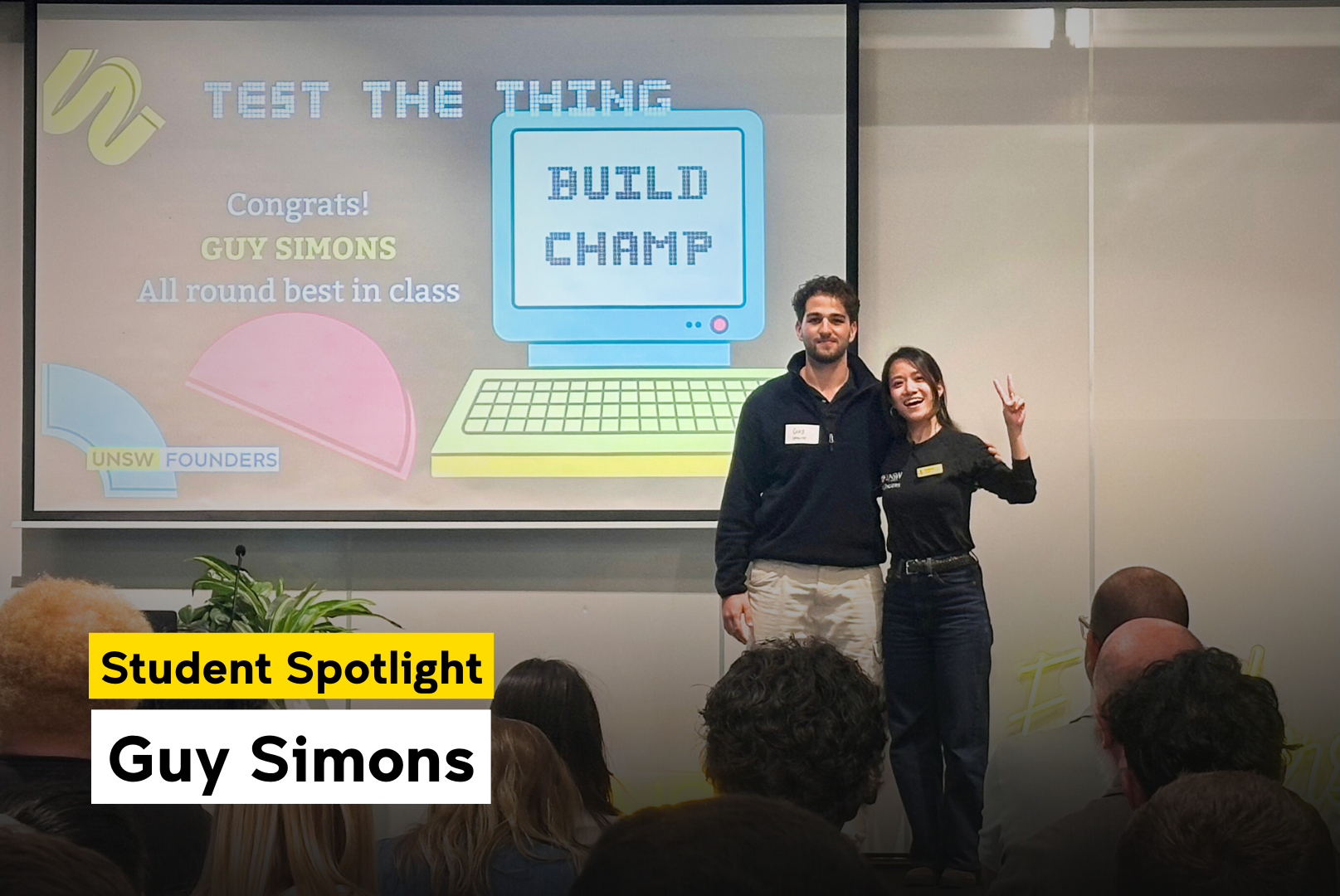 UNSW Student Spotlight: Meet Guy Simons - Winner of the No Code AI Challenge