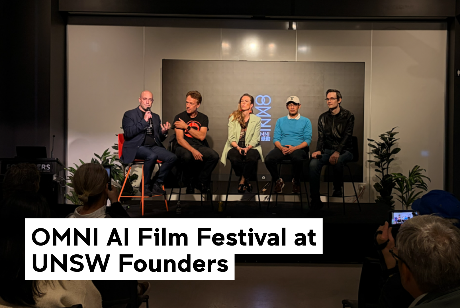 When AI Meets Film: Inside the OMNI AI Film Festival at UNSW Founders&nbsp;