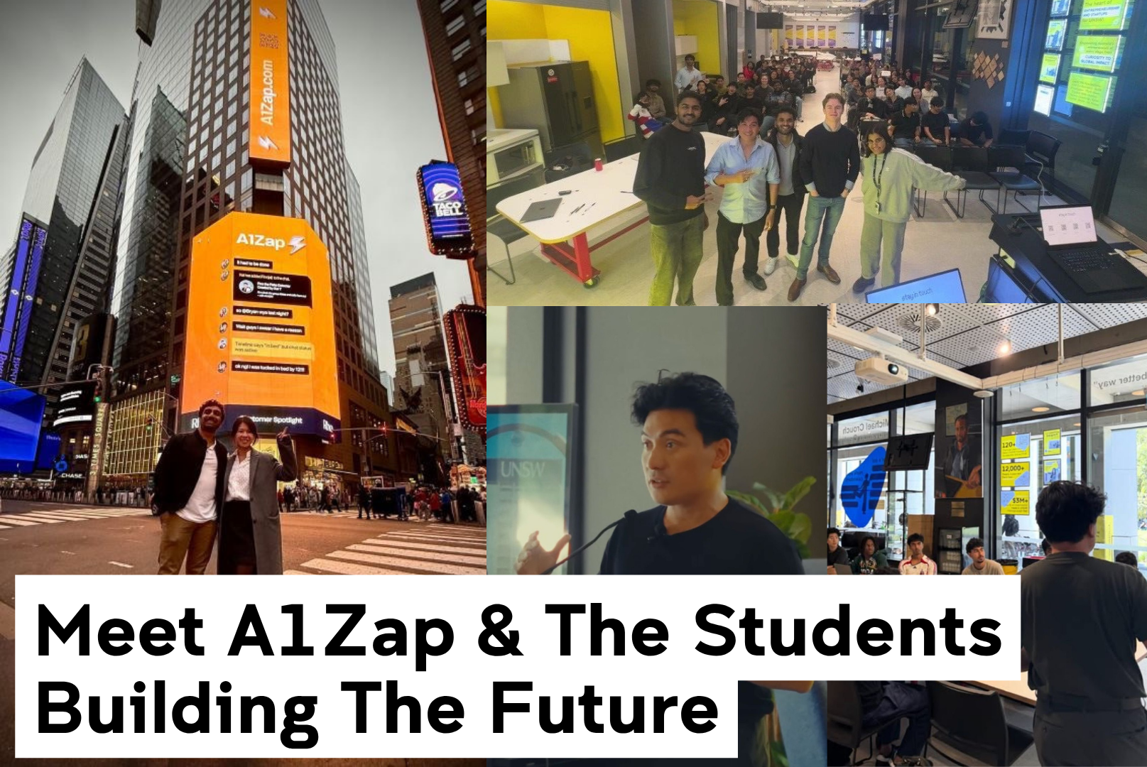 From Idea to App in Days: Meet A1Zap and the Students Building the Future 