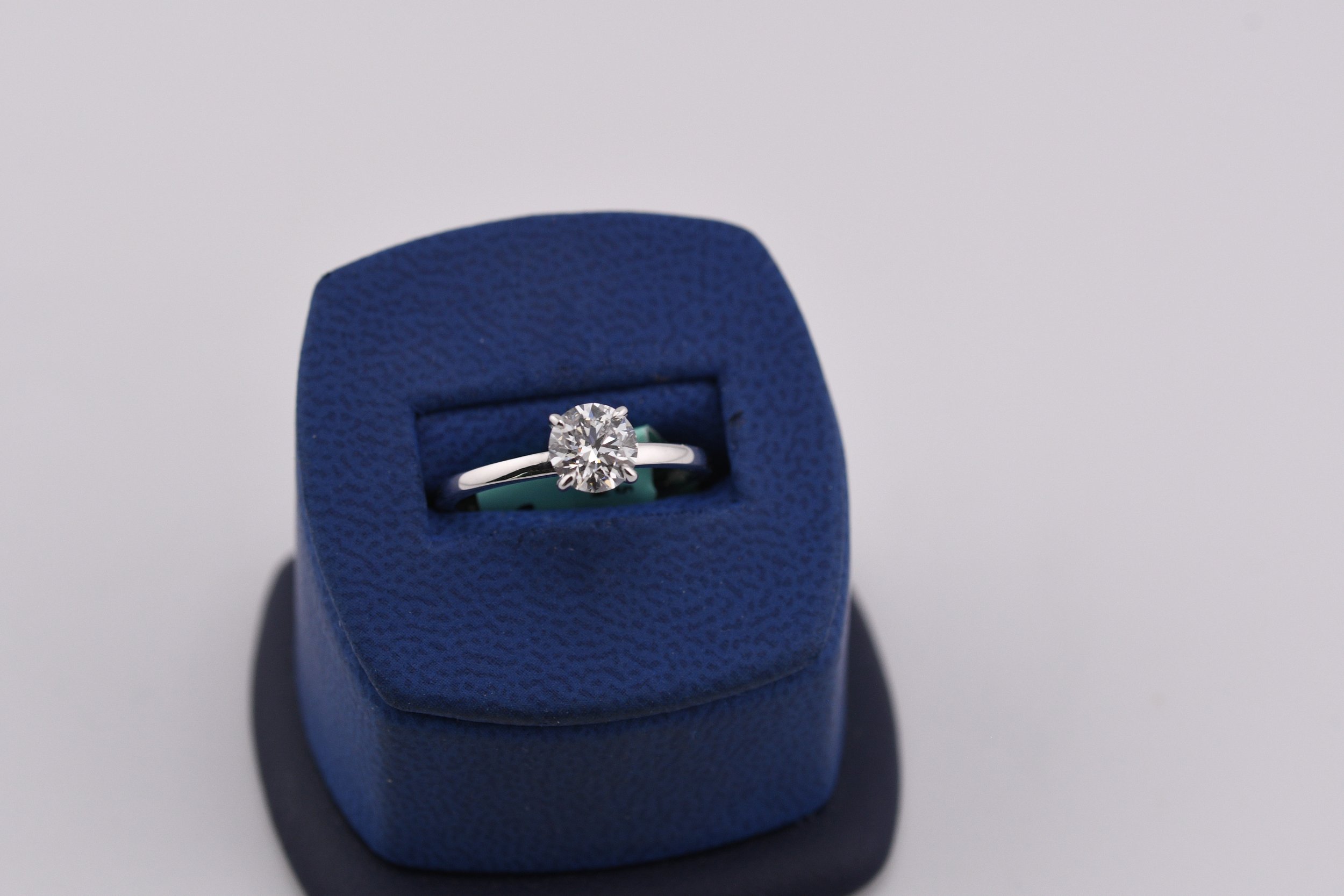 Round Solitaire Engagement Ring