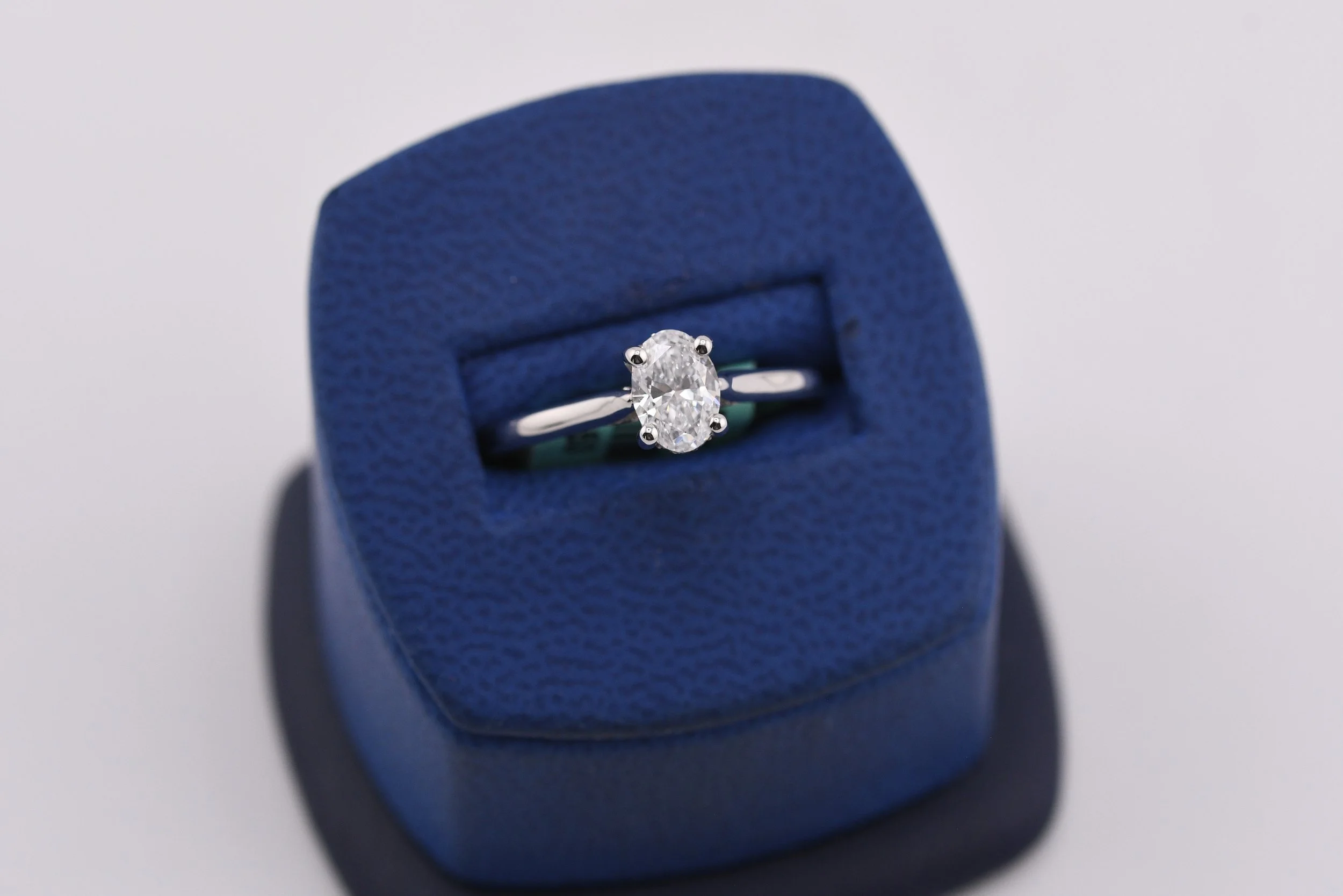 Oval Solitaire Engagement Ring