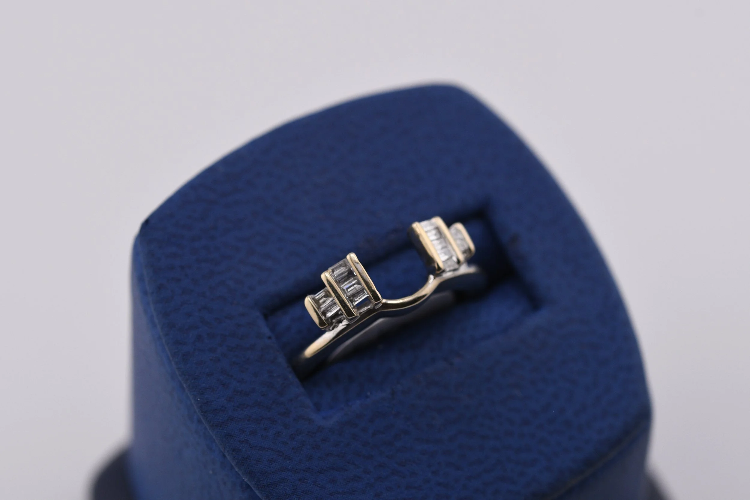 Natural Diamond Wrap Ring