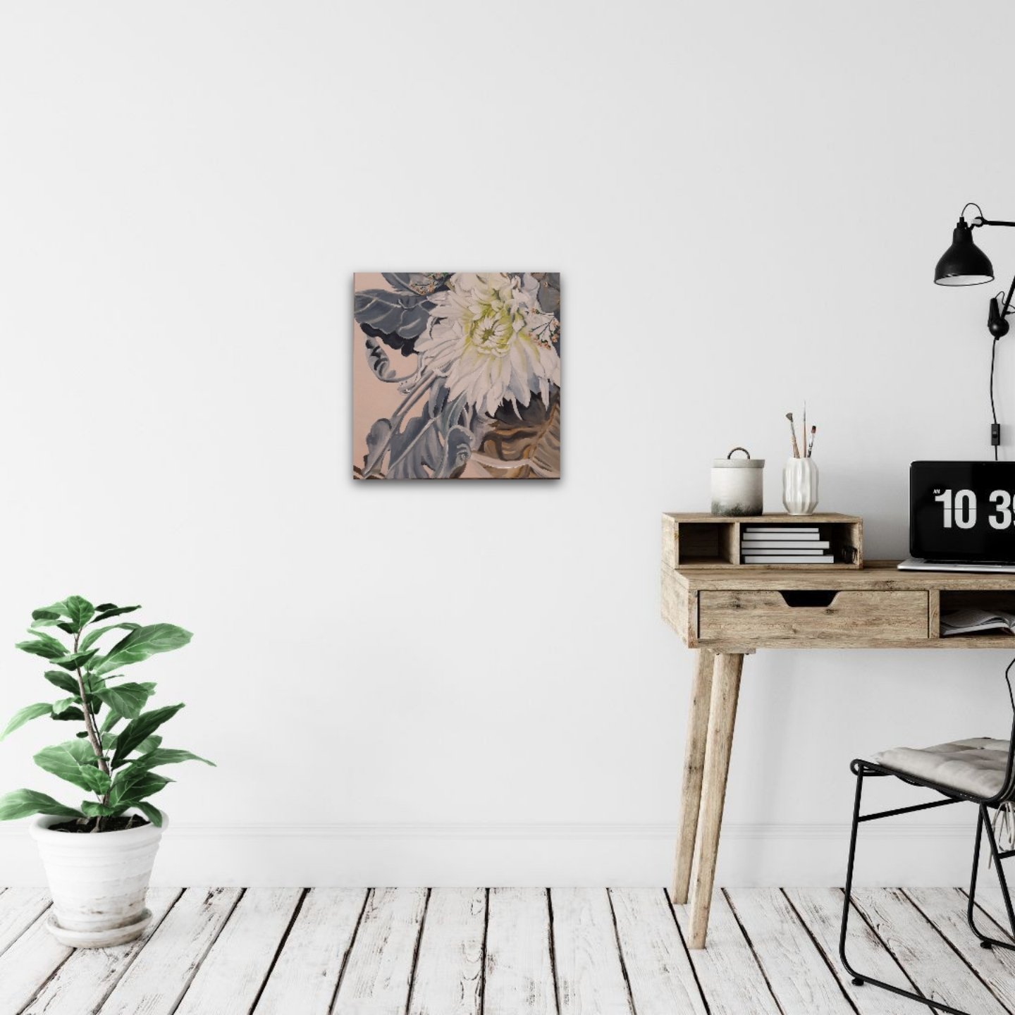 Dahlia 50cm x 50cm $350