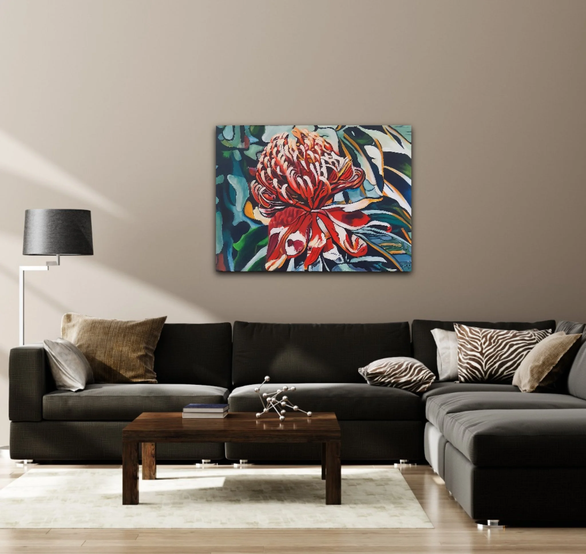 Baptism of Fire 101cm x 76cm
