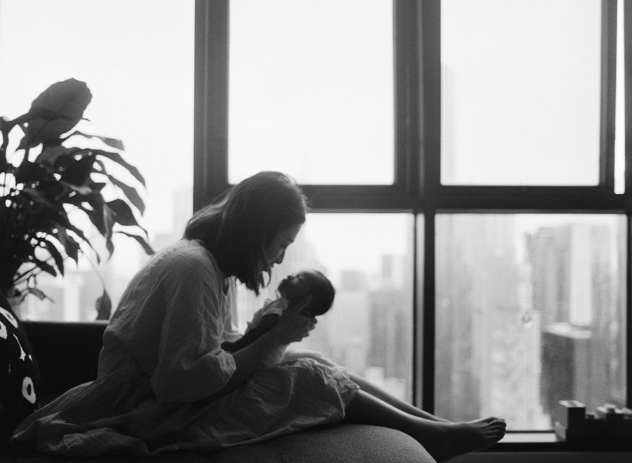 City Apartment Newborn Session on Film in Melbourne.jpg