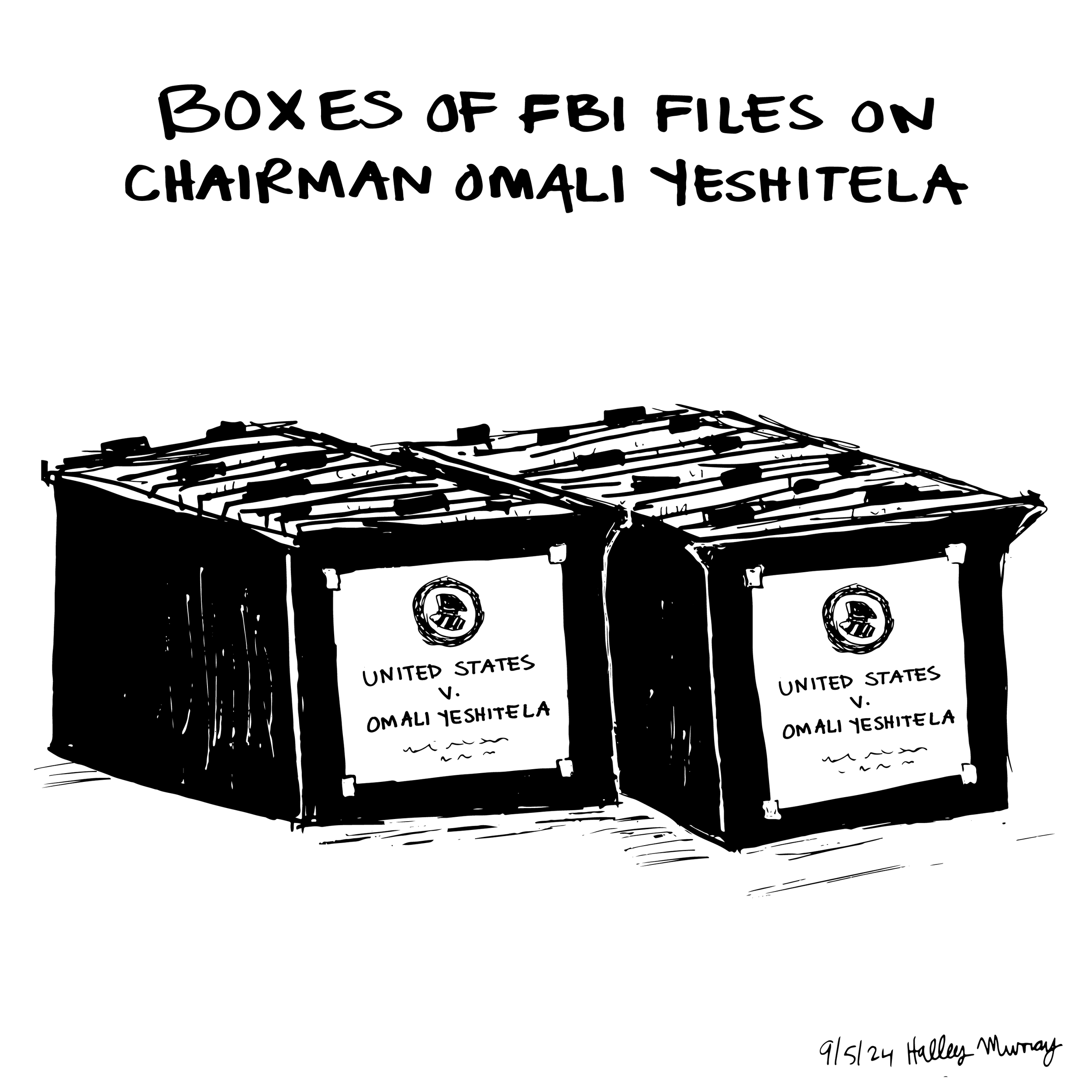Boxes of FBI files on Chairman Omali Yeshitela.png
