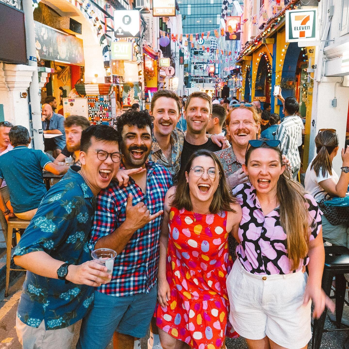 When life gives you F1 street parties, you make friends, heaps of 'em.

There is much to be grateful about. Our regulars who dropped in to feel life on the lane again. Our guests from afar who had us on their checklists. And all that addictive energy