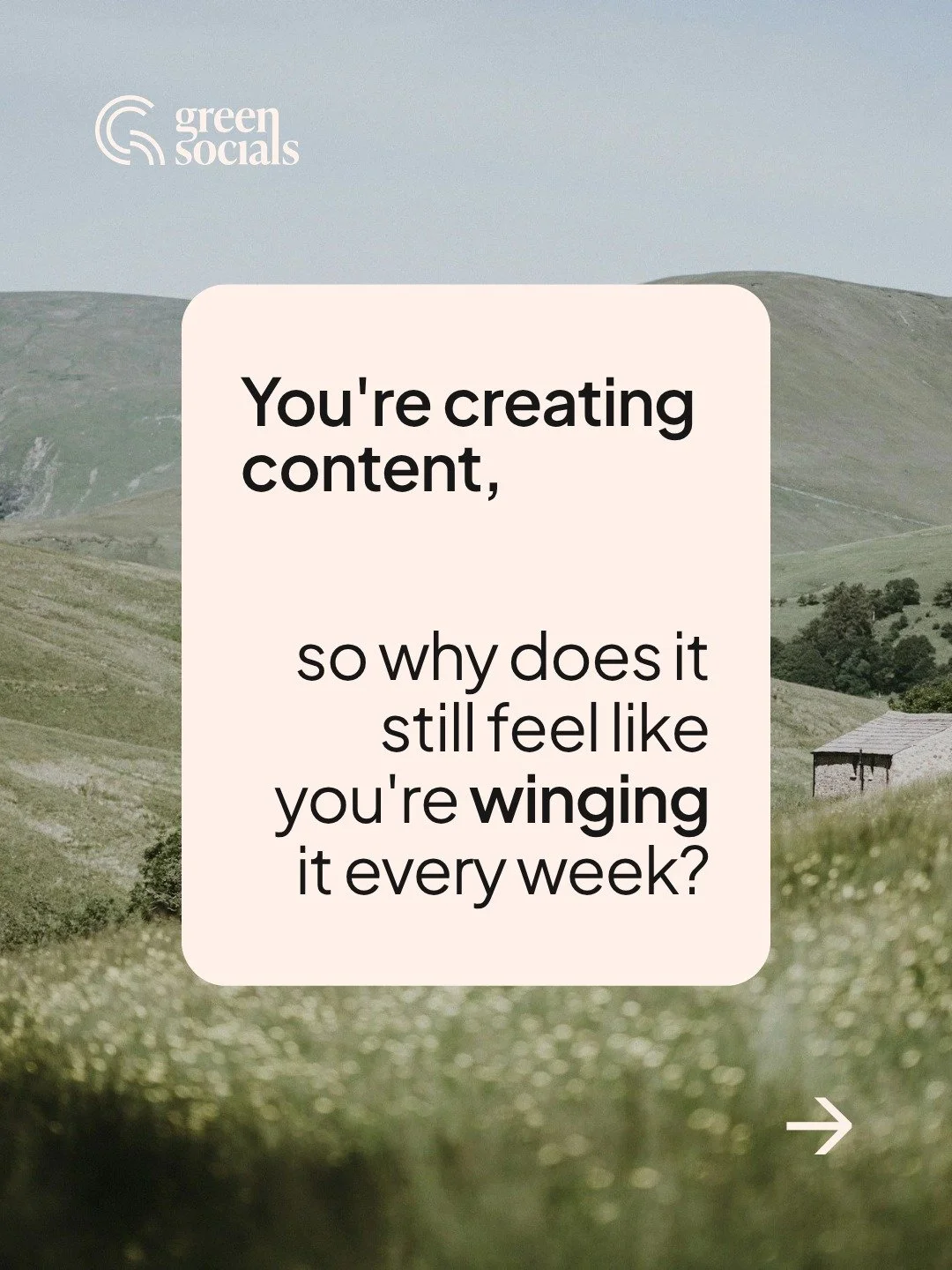 You're not failing at content. You're missing the strategy and systems.

Most purpose-driven founders I work with in the Sustainable Content Lab are already creating. They're showing up, writing captions, posting when they can. But without a strategy