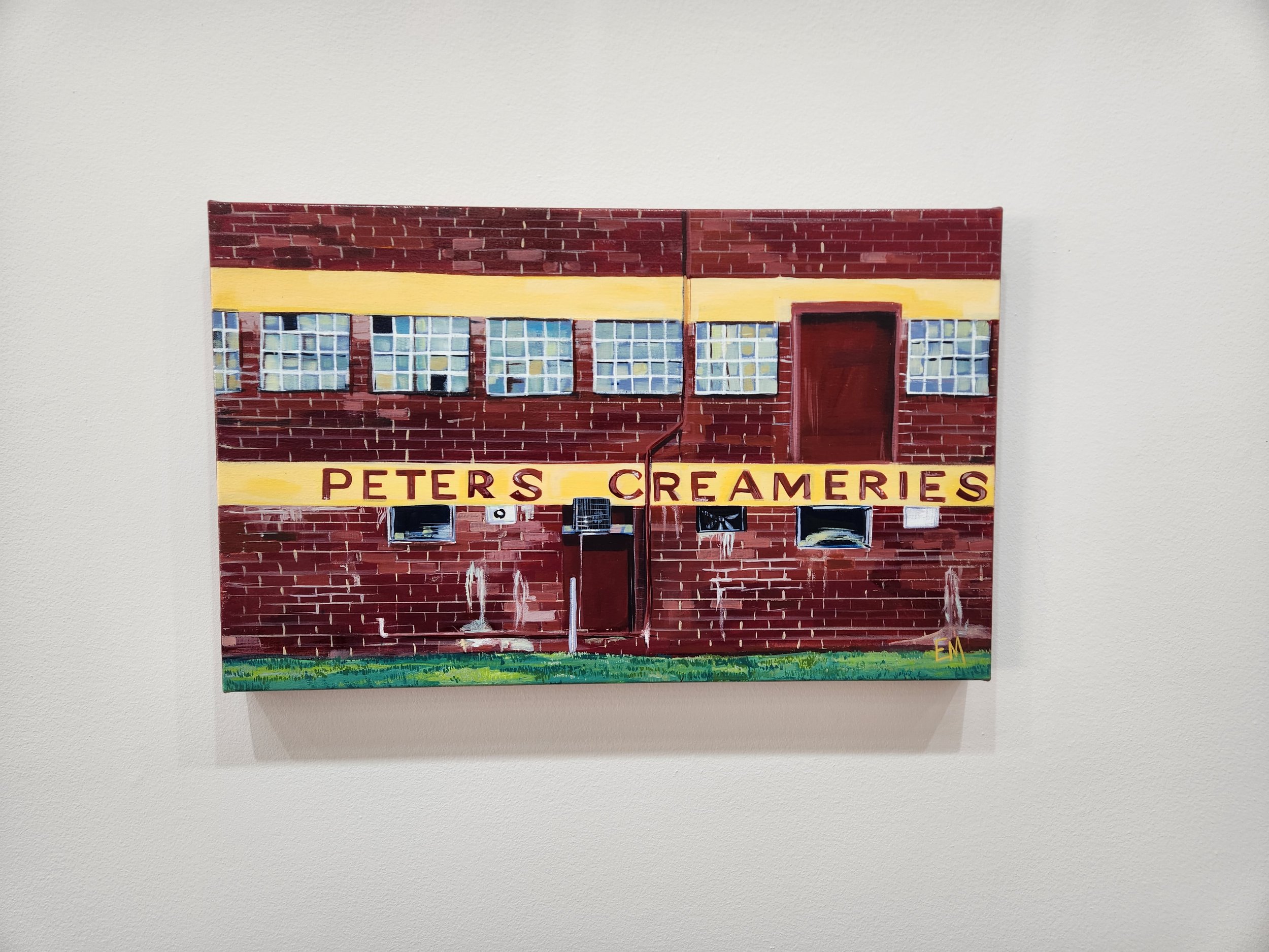 Peters Ice Cream Painting In Art Gallery