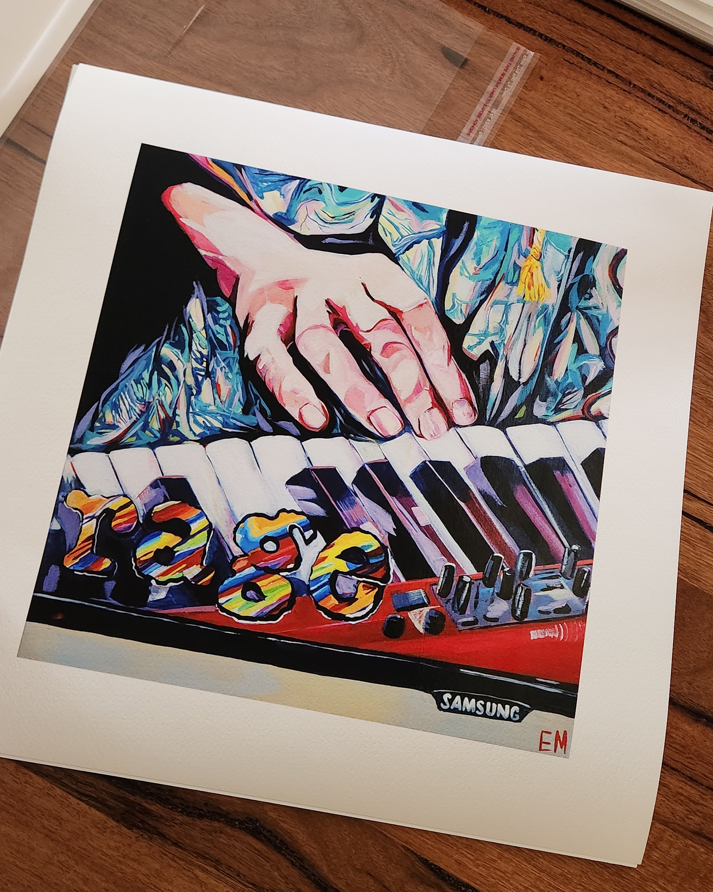 Red key board RAGE ABC Like A Version Artwork