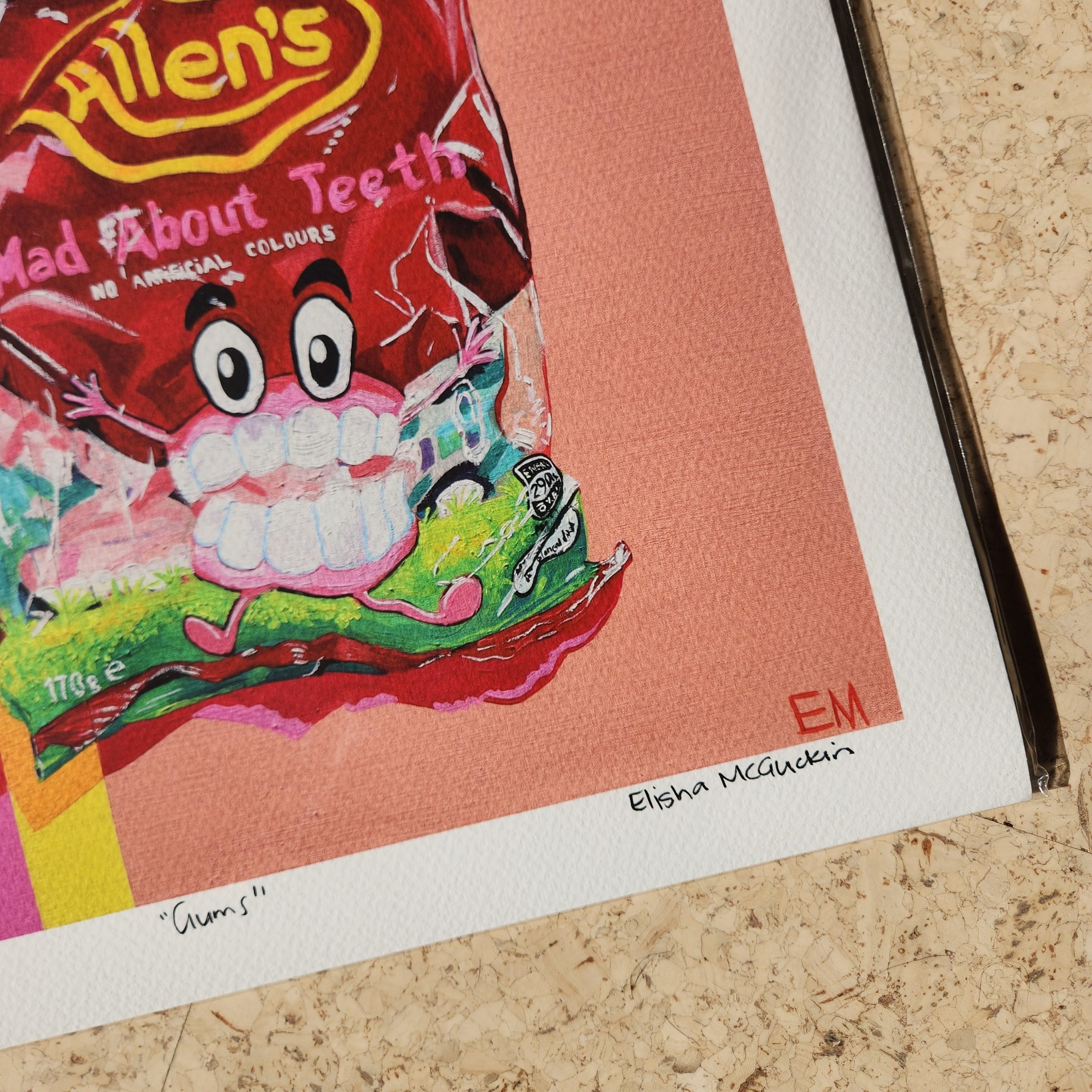 Corner Of Art Print Lollies