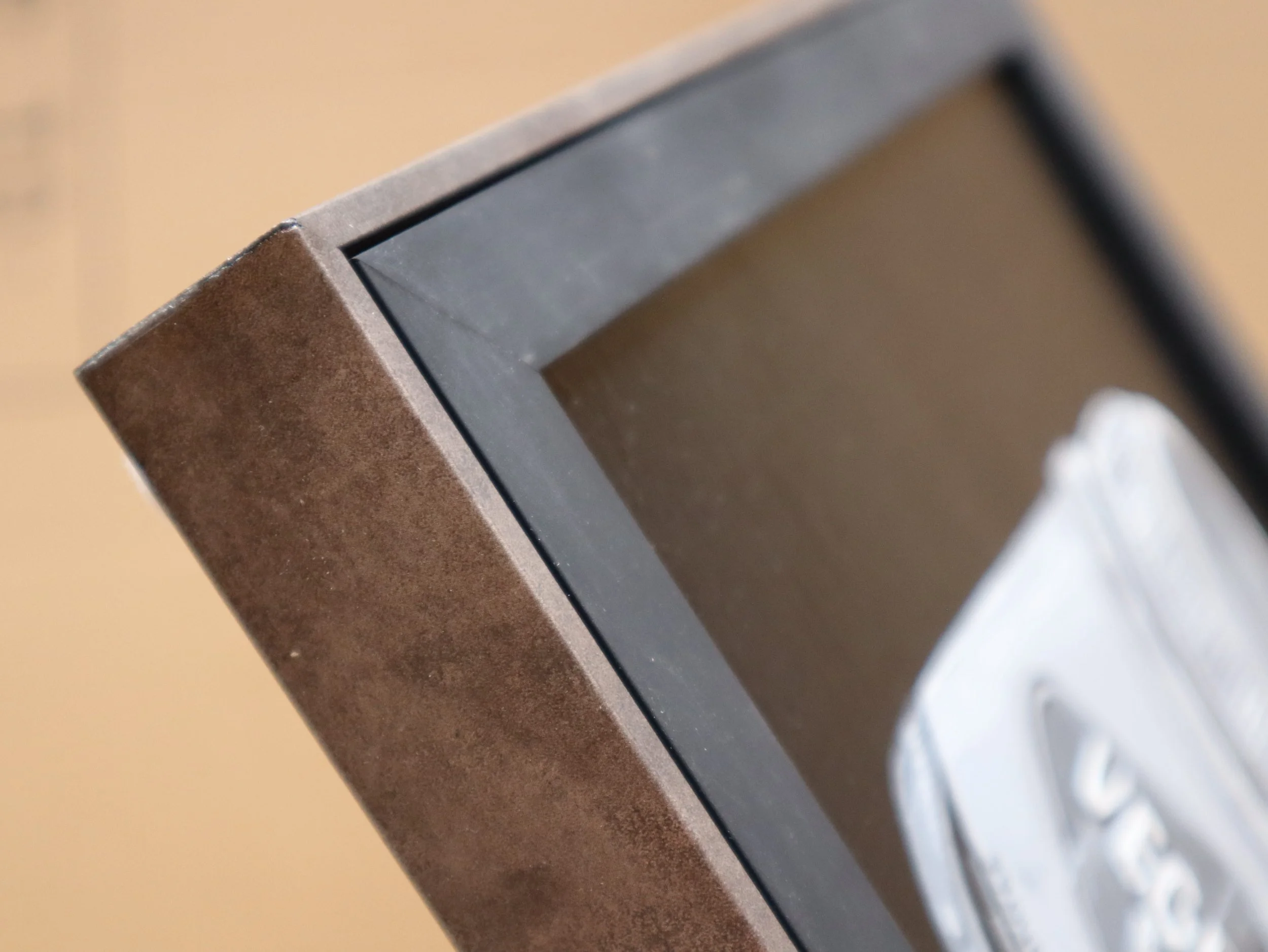 Unique Black And Silver Framed Artwork