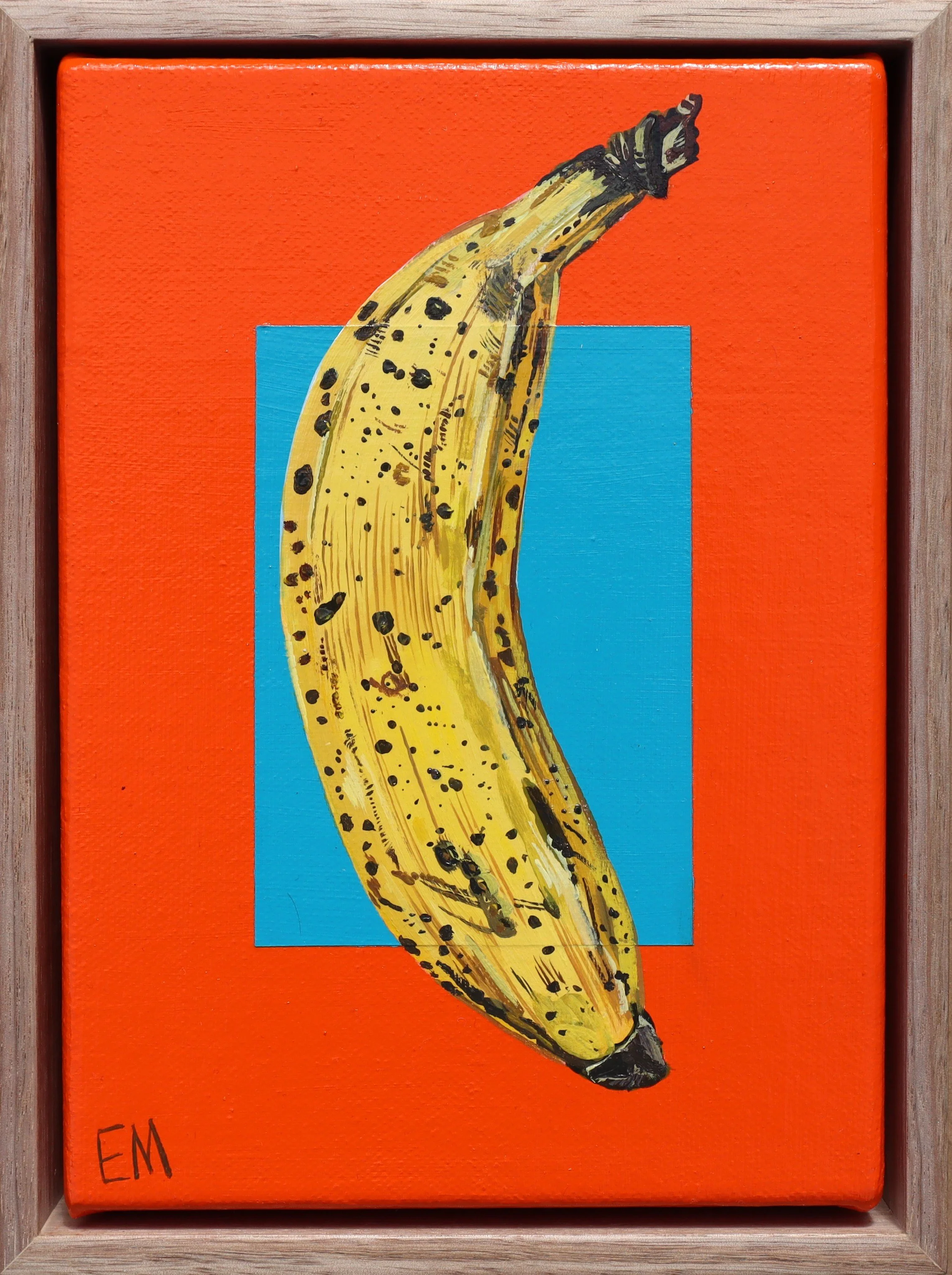 bright banana painting 