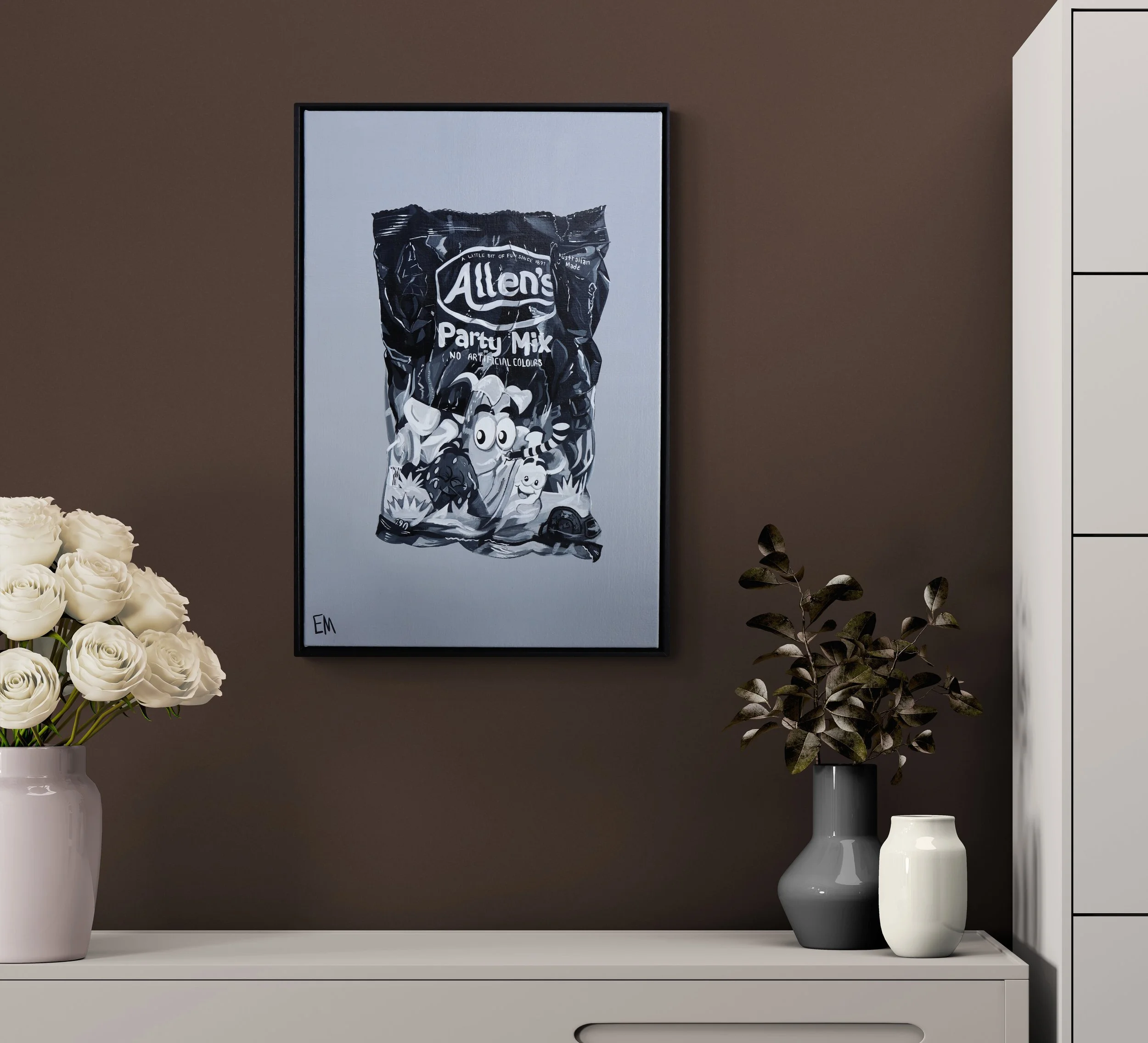 Black And White Art