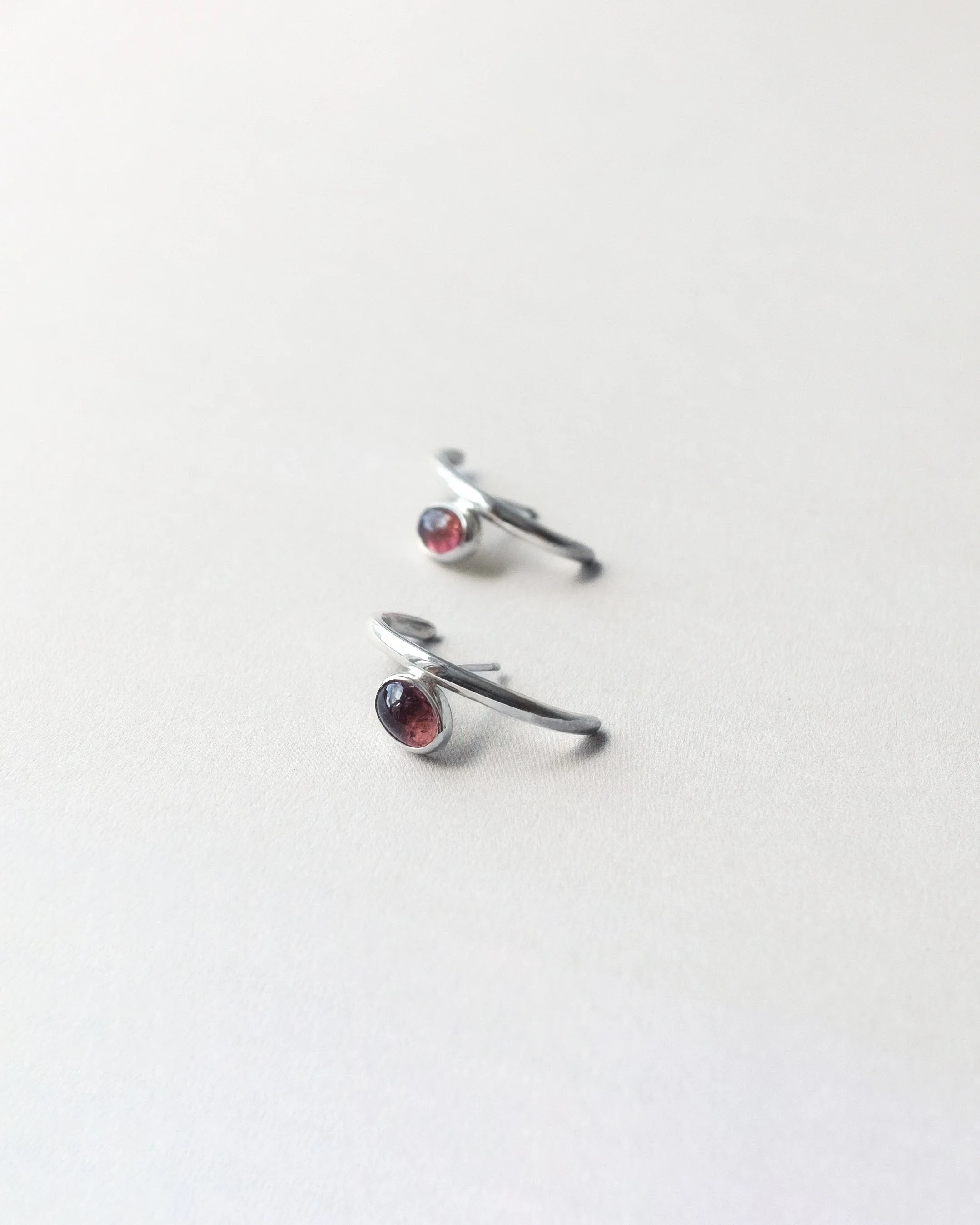 ESME PINK TOURMALINE EARRINGS