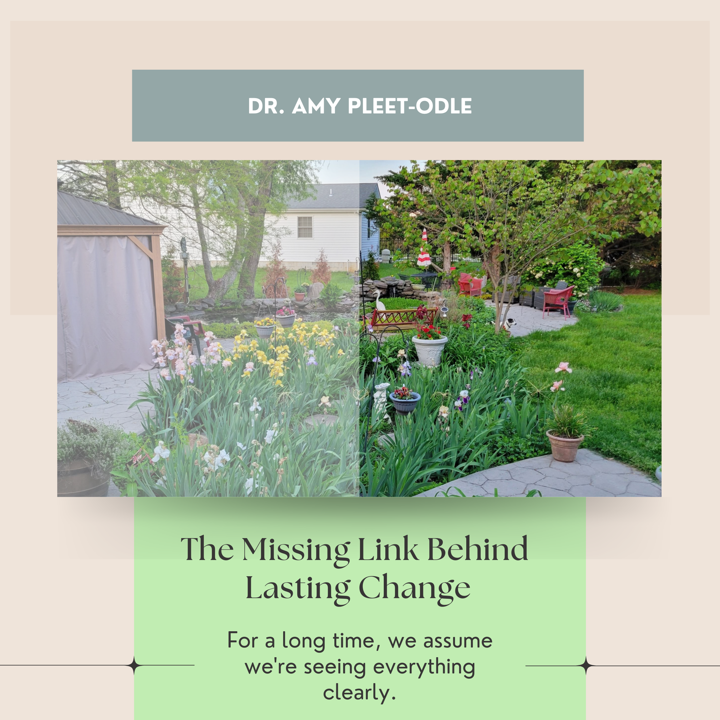 The Missing Link Behind Lasting Change