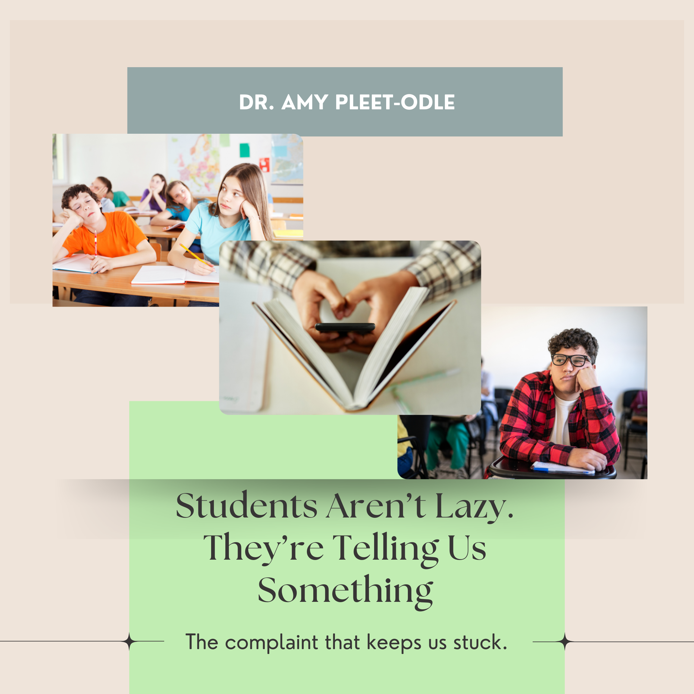 Students Aren’t Lazy - They’re Telling Us Something