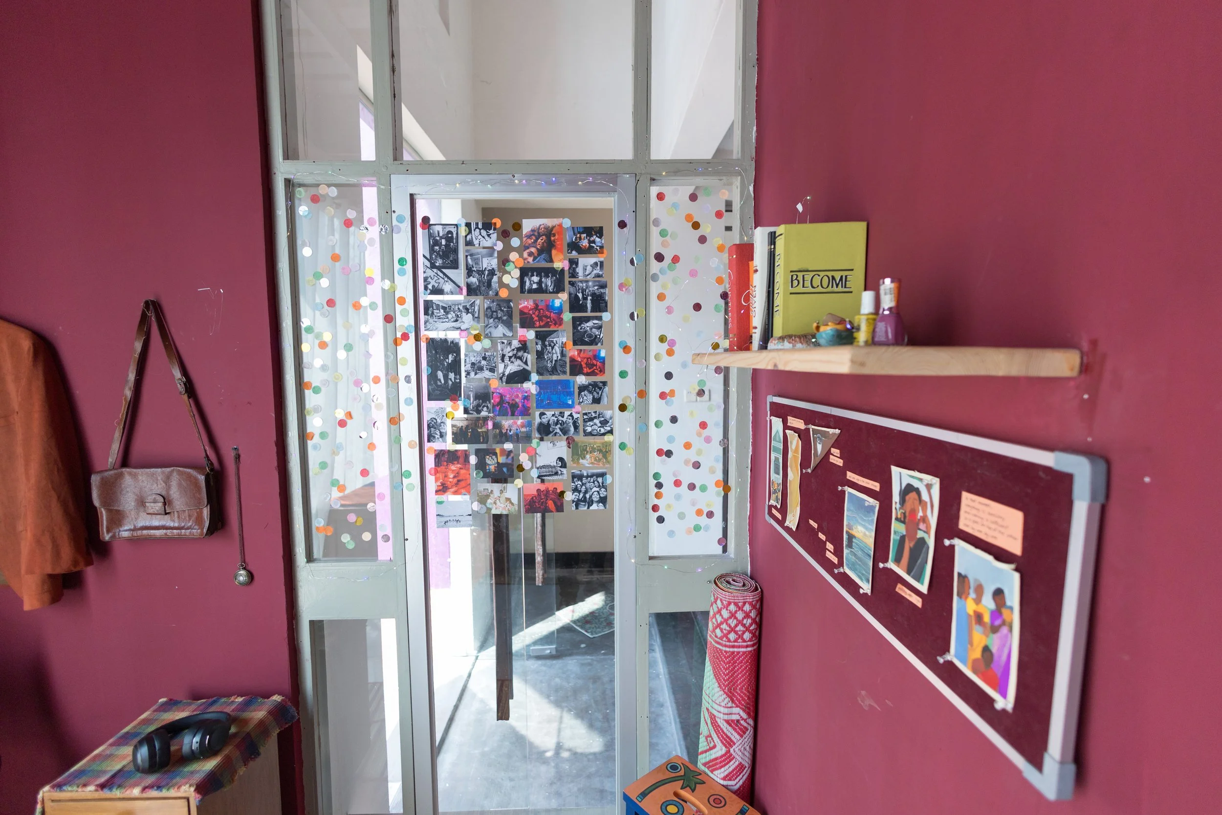Tashayana Handy and Sakina Aliakbar, 'For Private View and Public Disappearance', Installation view, Multimedia installation, 2026, Image courtesy Colomboscope;,Photo credits Sanjaya Mendis