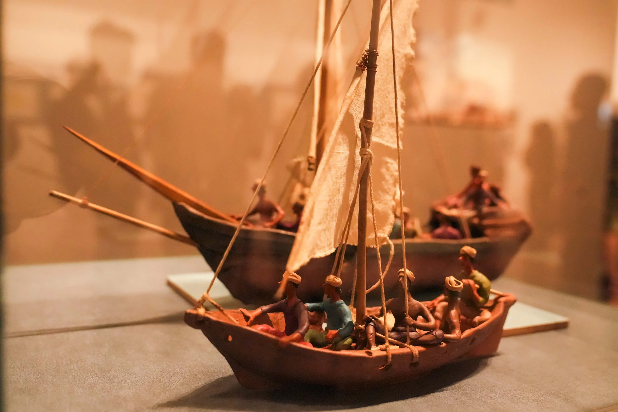 Tissa de Alwis, 'Dhows', Tissa de Alwis, Detail, 2026, Image Courtesy Colomboscope