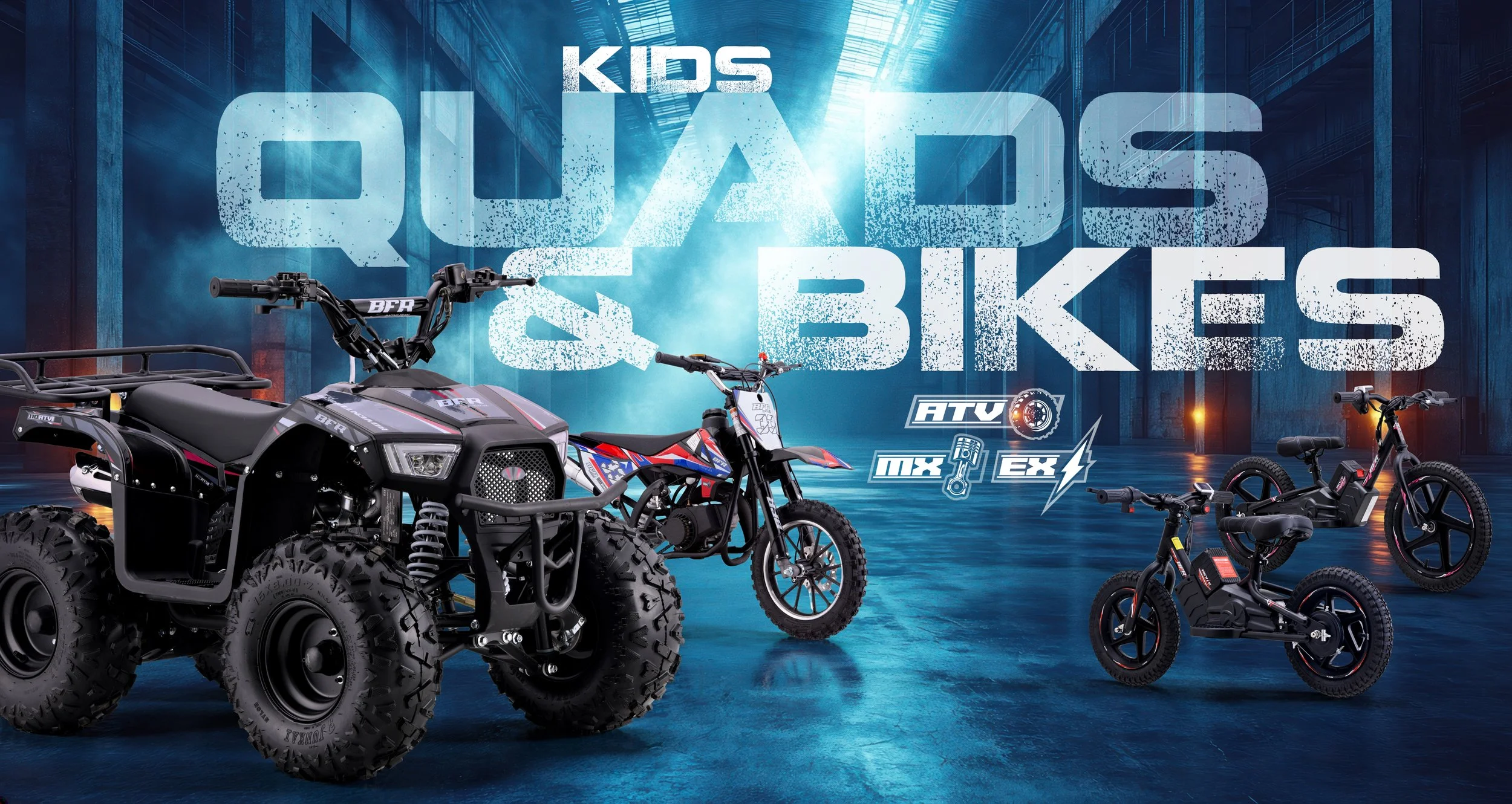 Kids Quads and Dirt Bikes