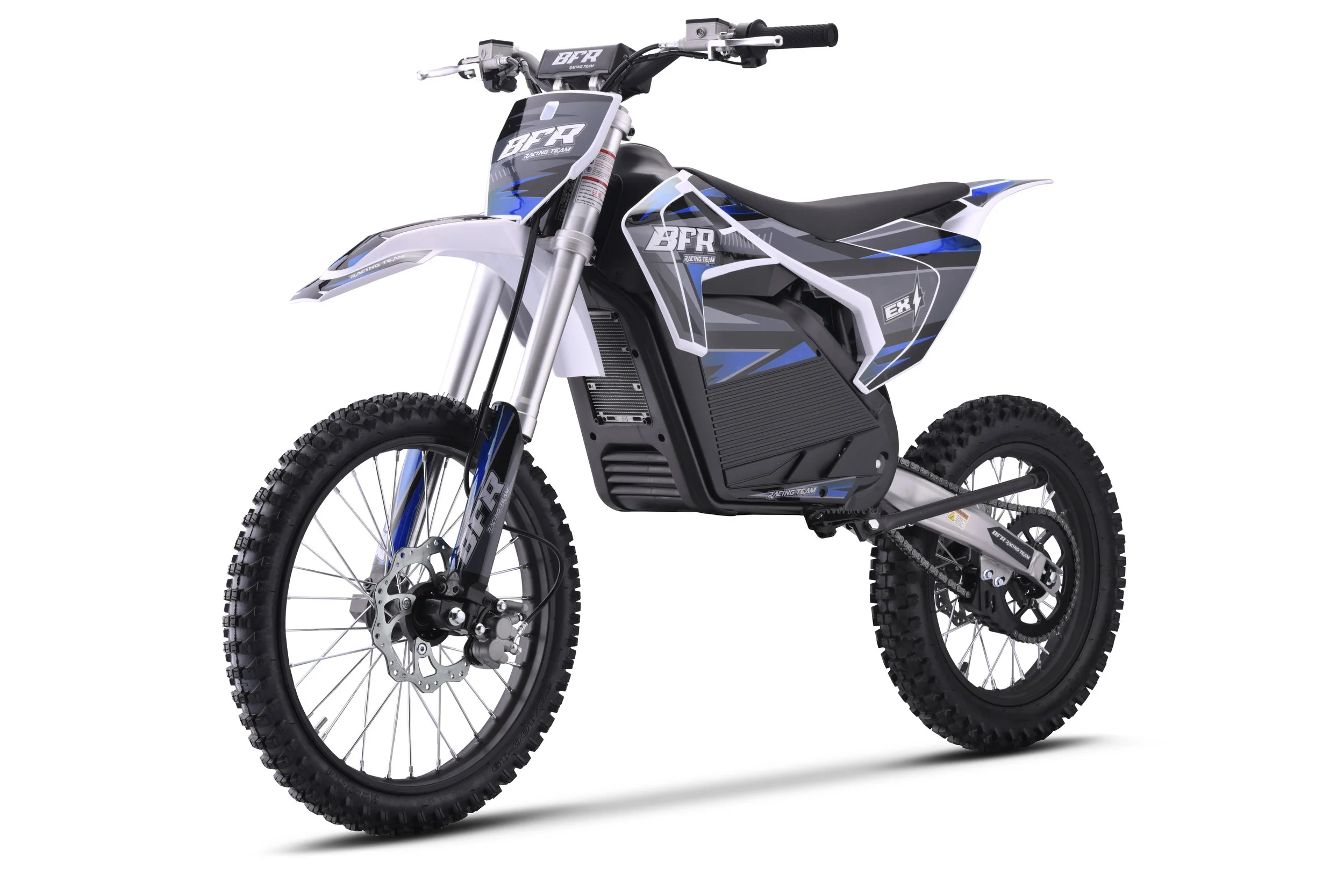 BFR 5kw 72v QS Brushless Electric Off Road Dirt Bike limited white edition