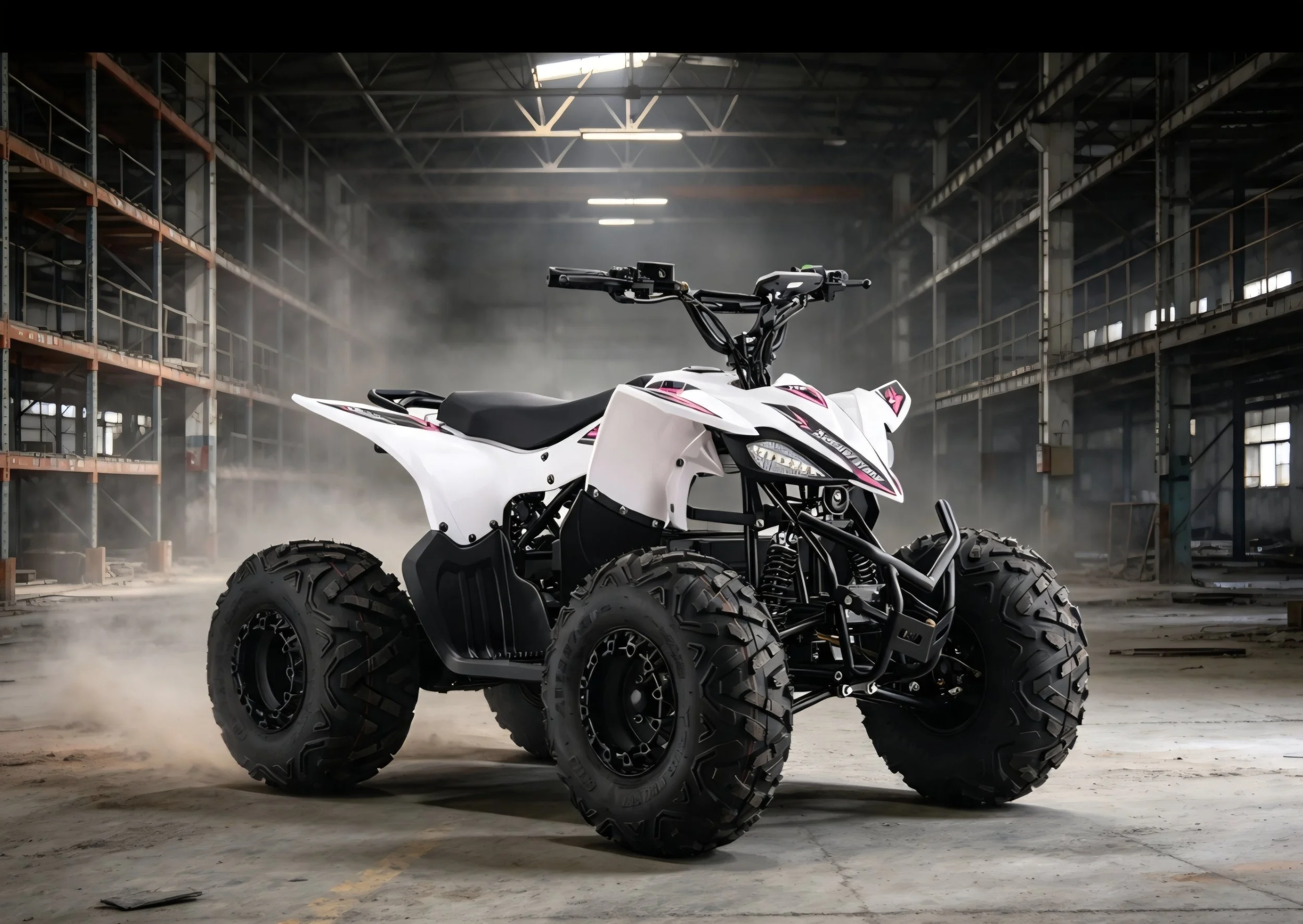 BFR 1500w 60v 20ah Junior Electric Quad Bike White