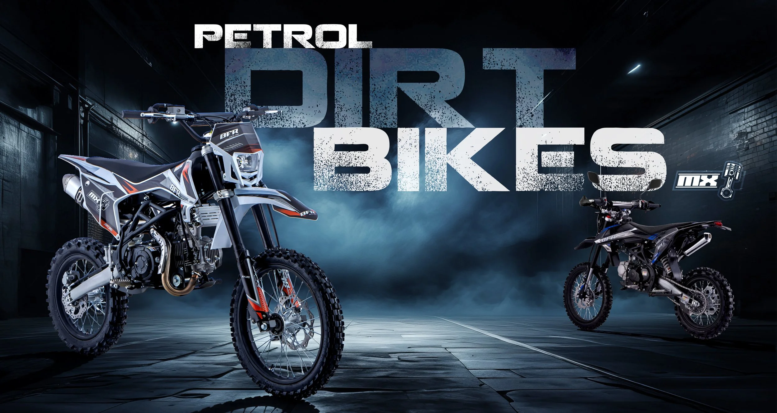 Petrol Dirt Bikes Range
