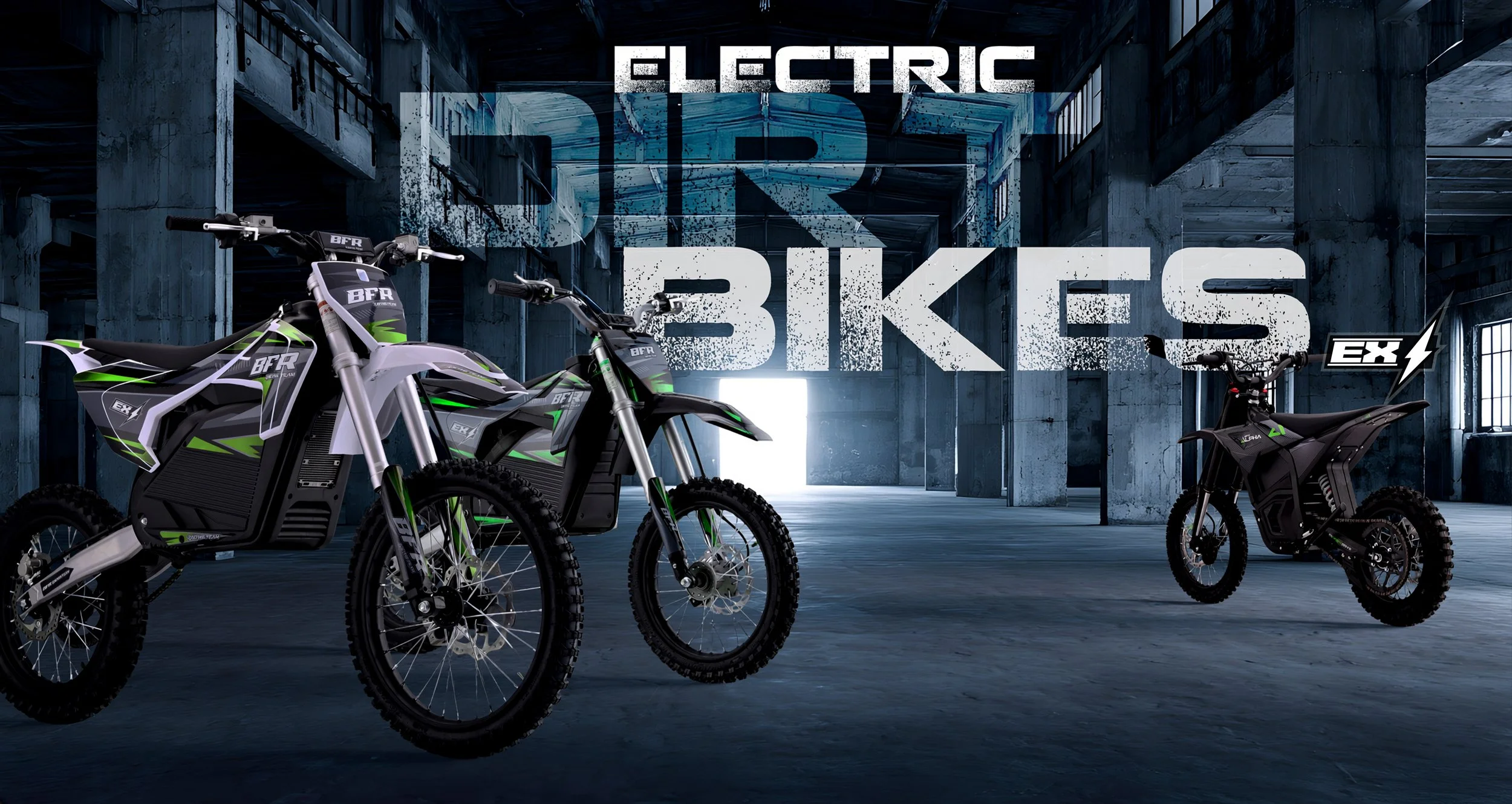Electric Dirt Bikes Range