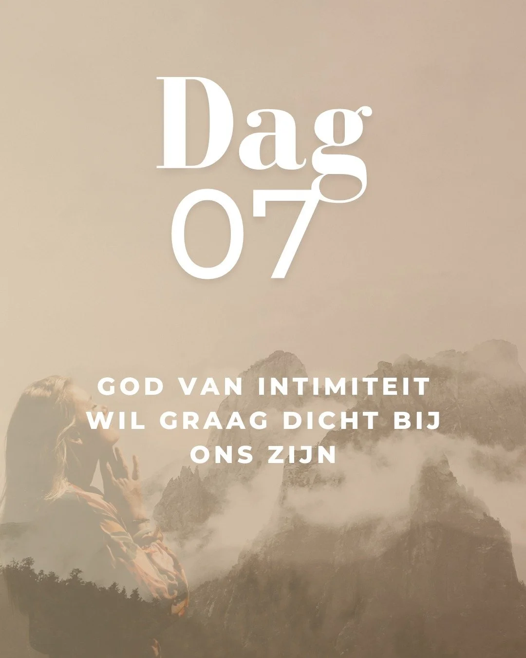 God van Intimiteit wil graag dicht bij ons zijn