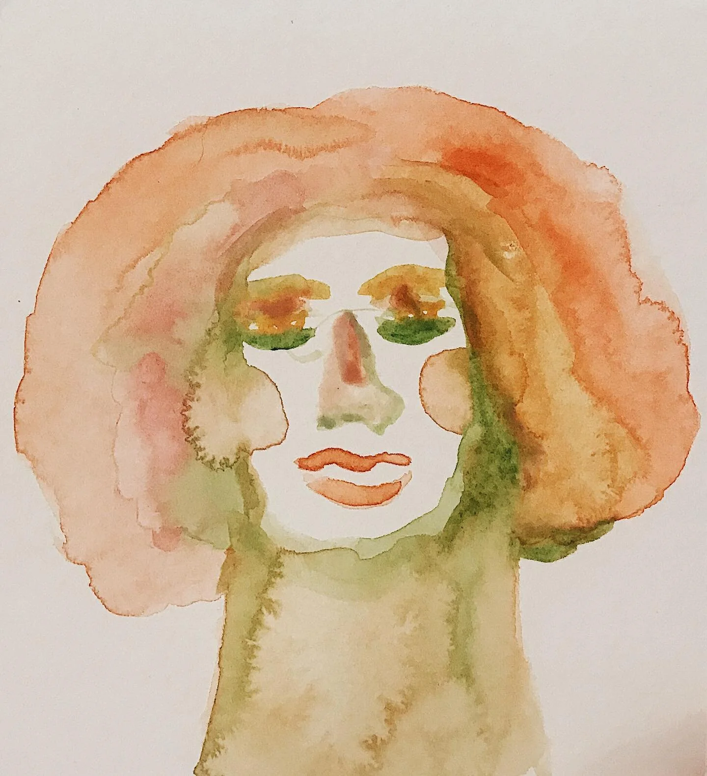 aquarelle chou-fleur, mur, gros visage 2x, tests couleur + patience
#aquarelle #mexico #acrylicpainting