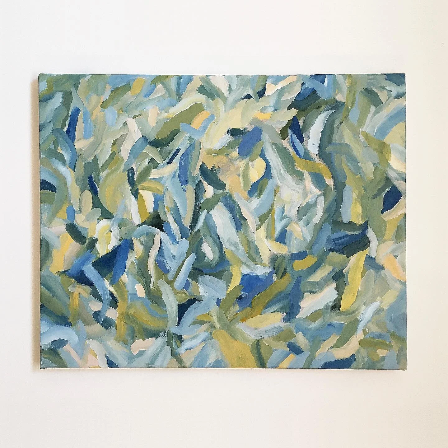 printemps!! 

#acrylicpainting #acrylic #canvas #abstractart #abstract