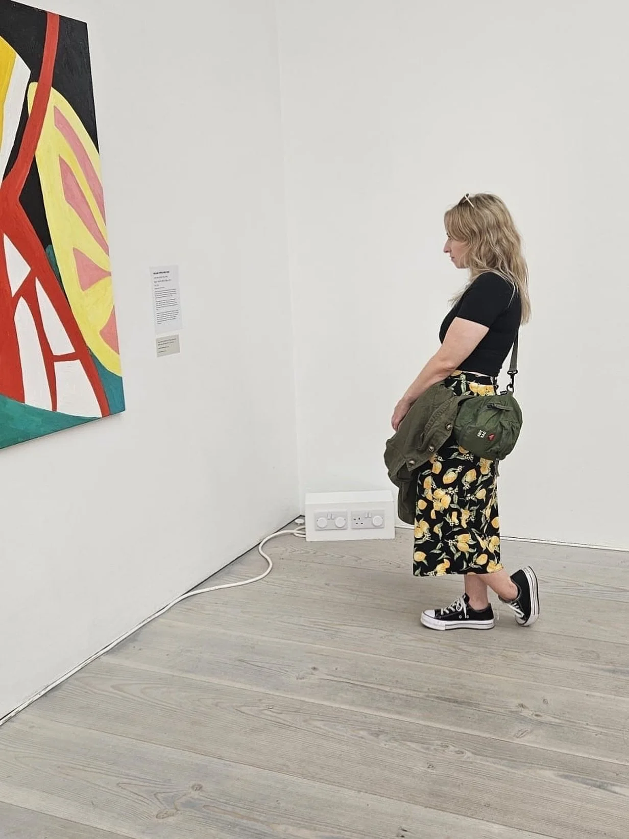 Getting out and looking at art is such an important part of keeping things fresh and inspired. In the studio I can get really in my own head, feeling stuck and feeling burnt out sometimes. I always want to get in there and paint but it&rsquo;s import