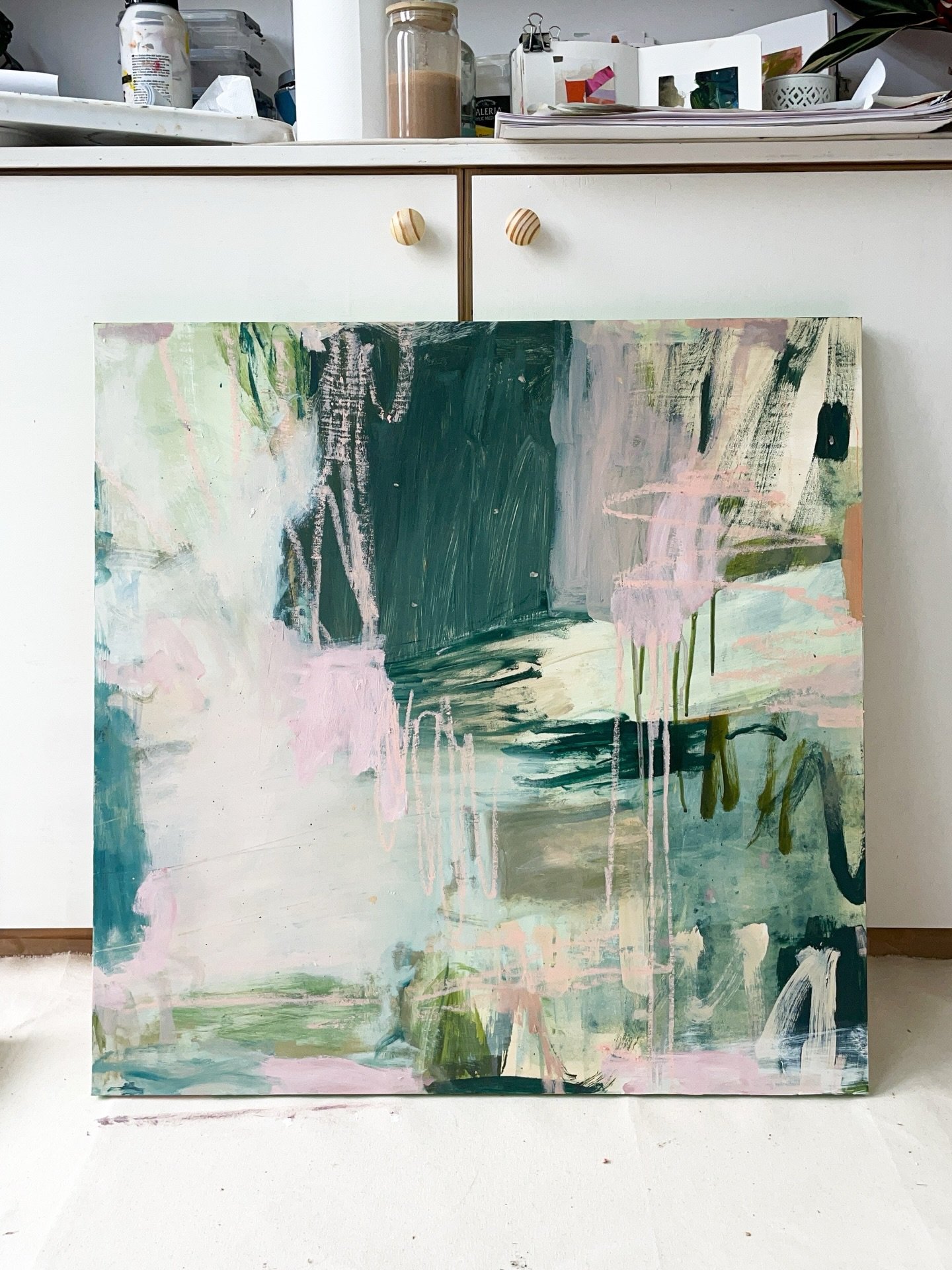 Work in progress, it&rsquo;s always refreshing to try new things and working with oils has been great to mix things up in the studio. 

Sometimes just creating in a new way is what I need to get fresh ideas and inspiration.