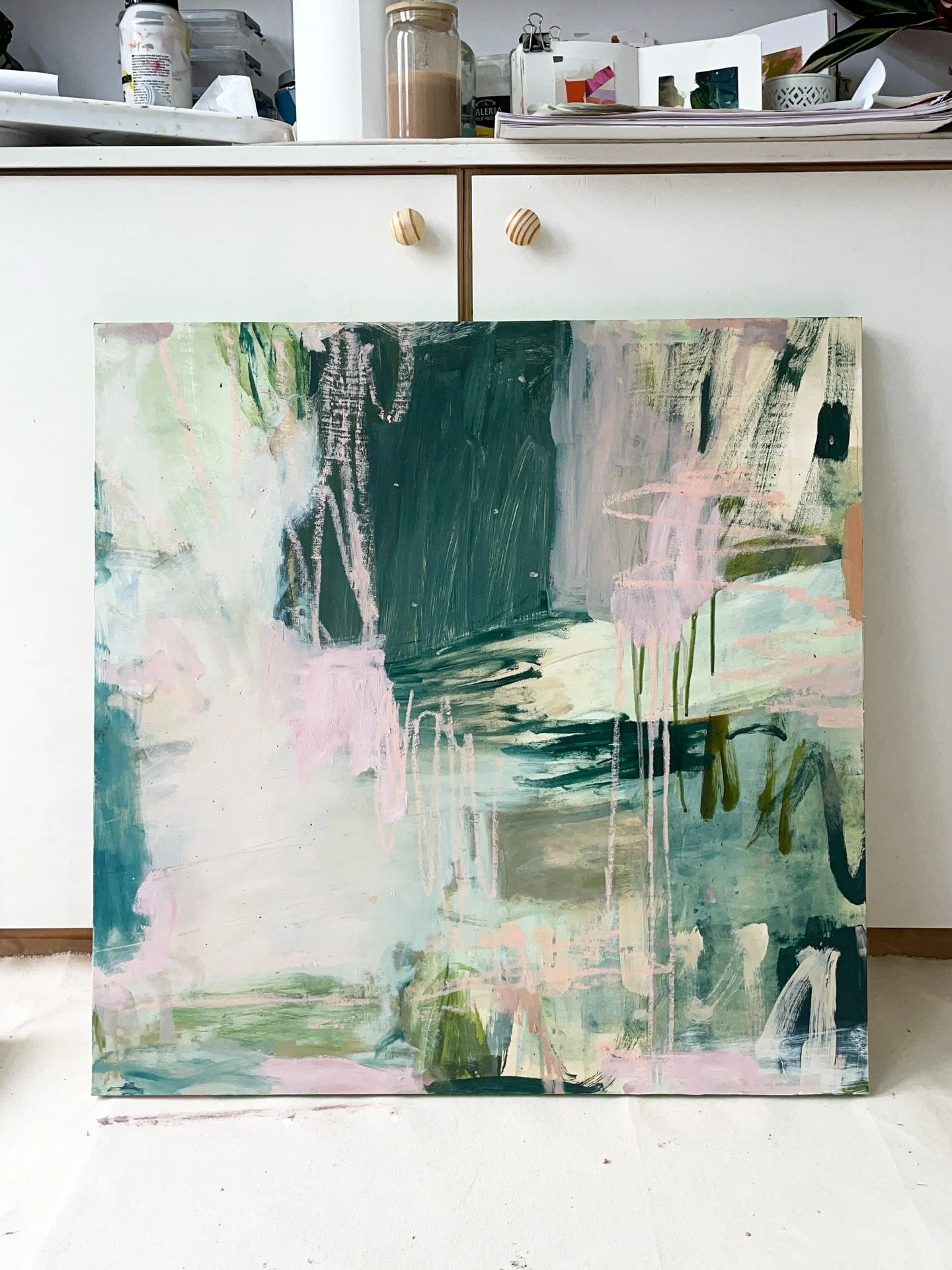 Work in progress, it&rsquo;s always refreshing to try new things and working with oils has been great to mix things up in the studio. 

Sometimes just creating in a new way is what I need to get fresh ideas and inspiration.