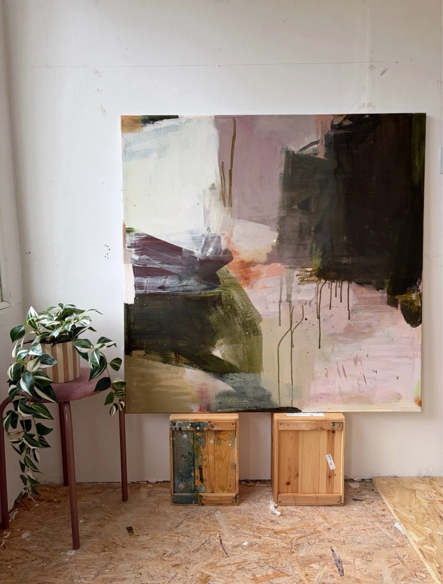 Purple and green keep coming back and I&rsquo;ve been thinking a lot lately about what these colours mean. 

Purple carries layers of meaning &mdash; in some cultures, it speaks of mourning and grief, a softness that holds loss with dignity. In other