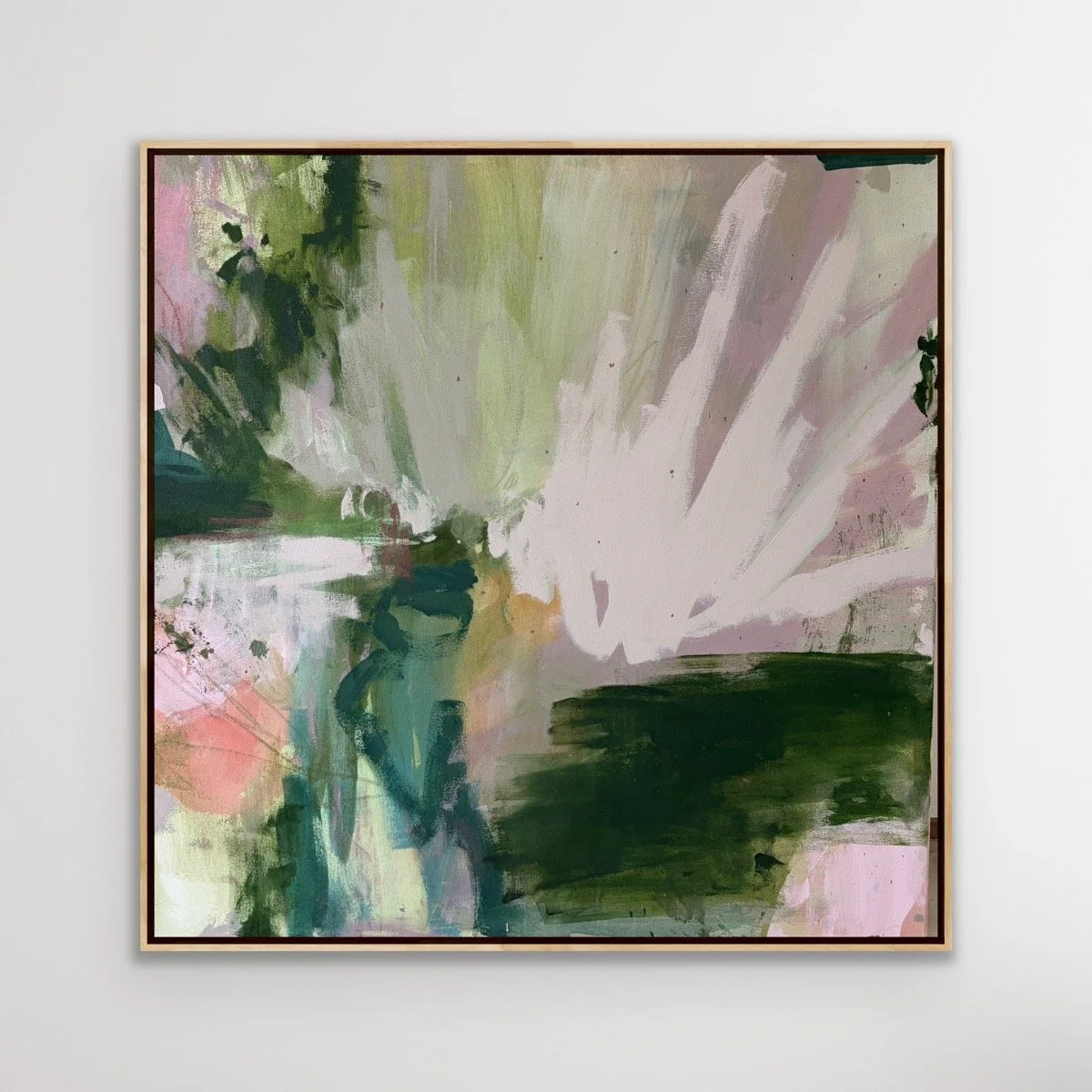 Wild stillness - 85 x 85cm