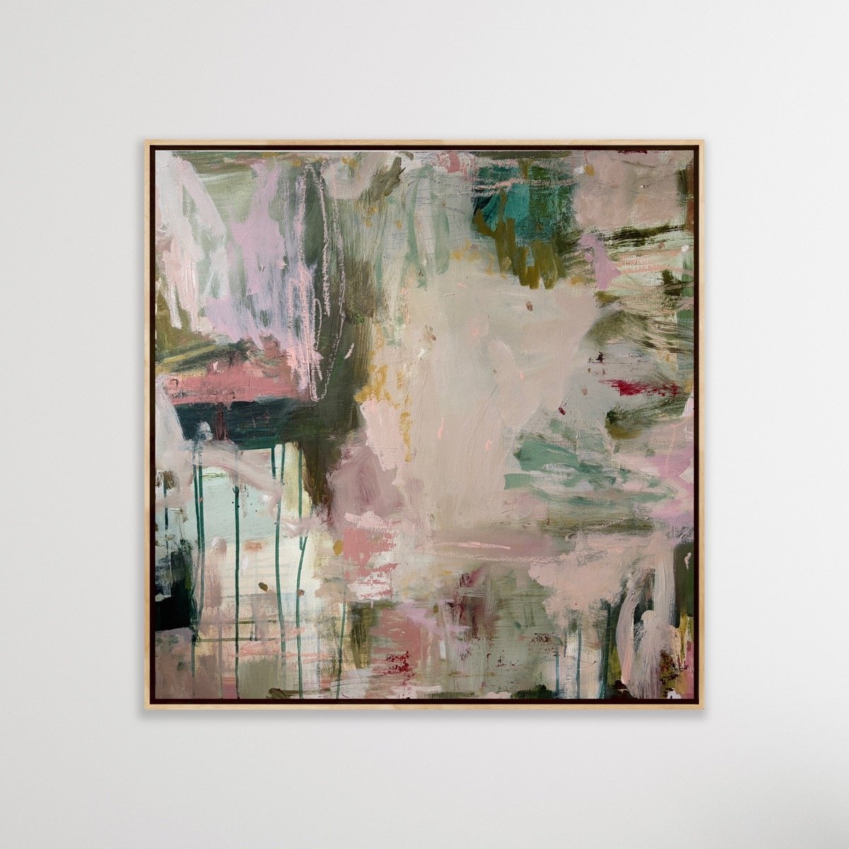 Where we meet - 76 x 76cm