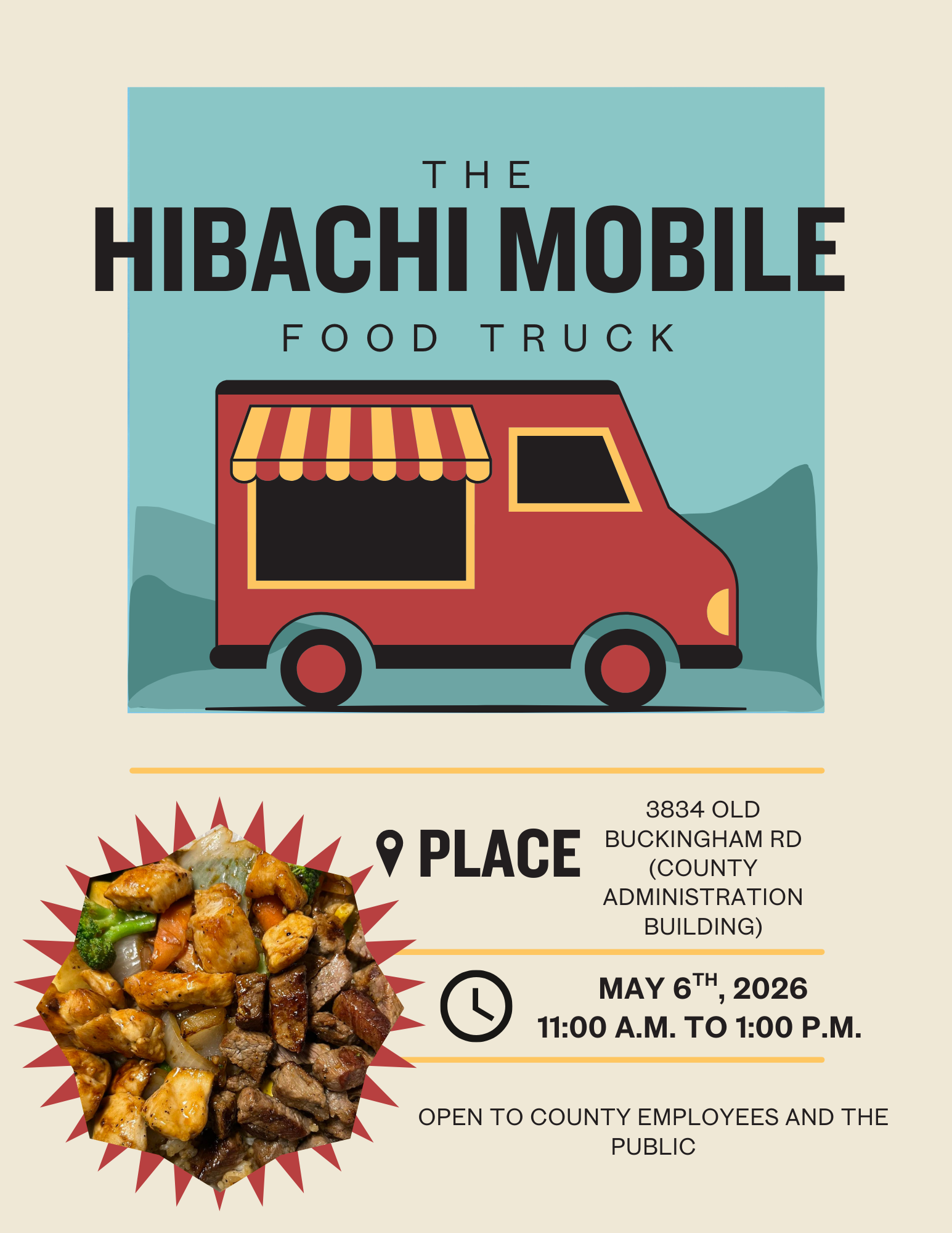 Food Truck Wednesday - Hibachi Mobile