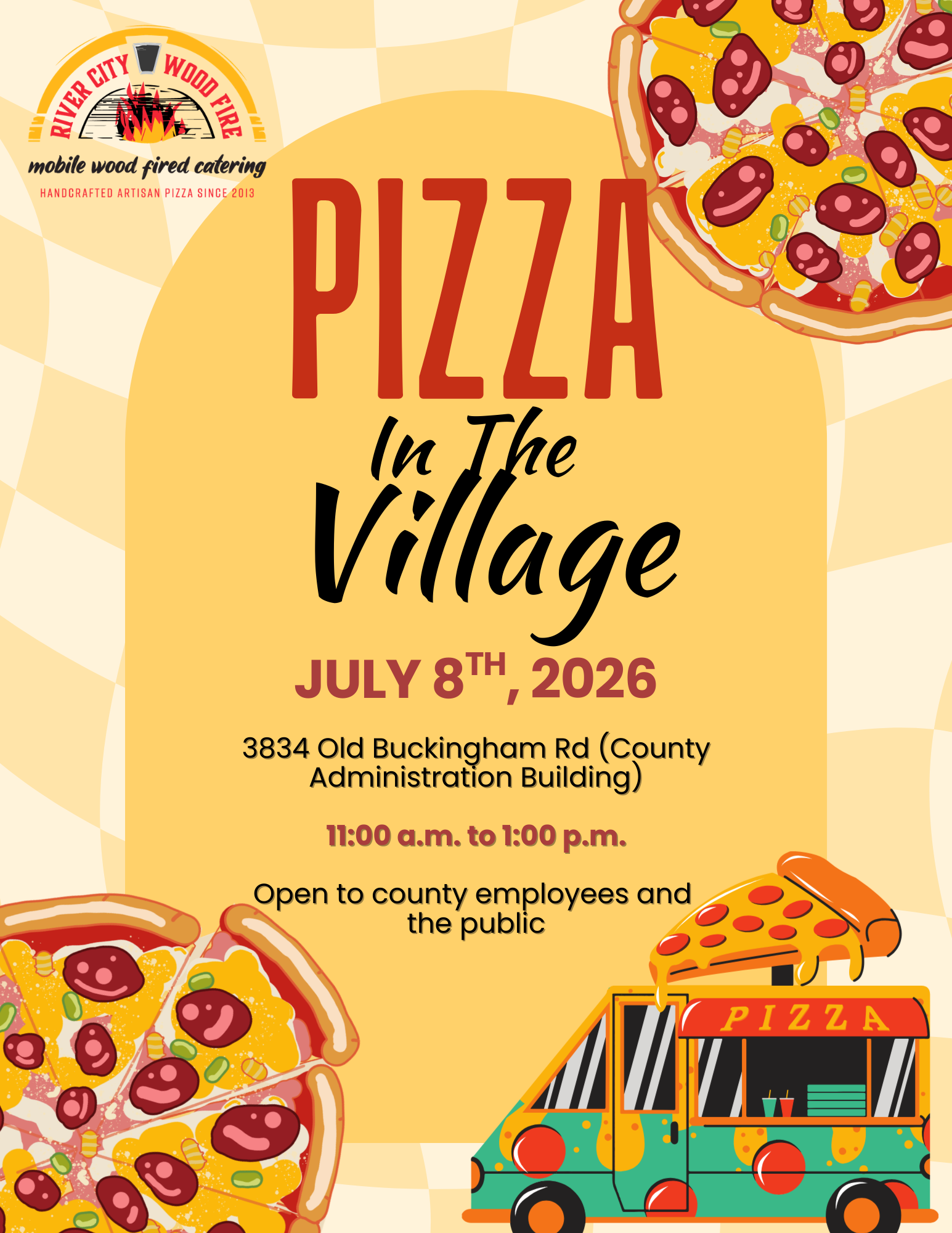 Food Truck Wednesday - River City Wood Fire Pizza