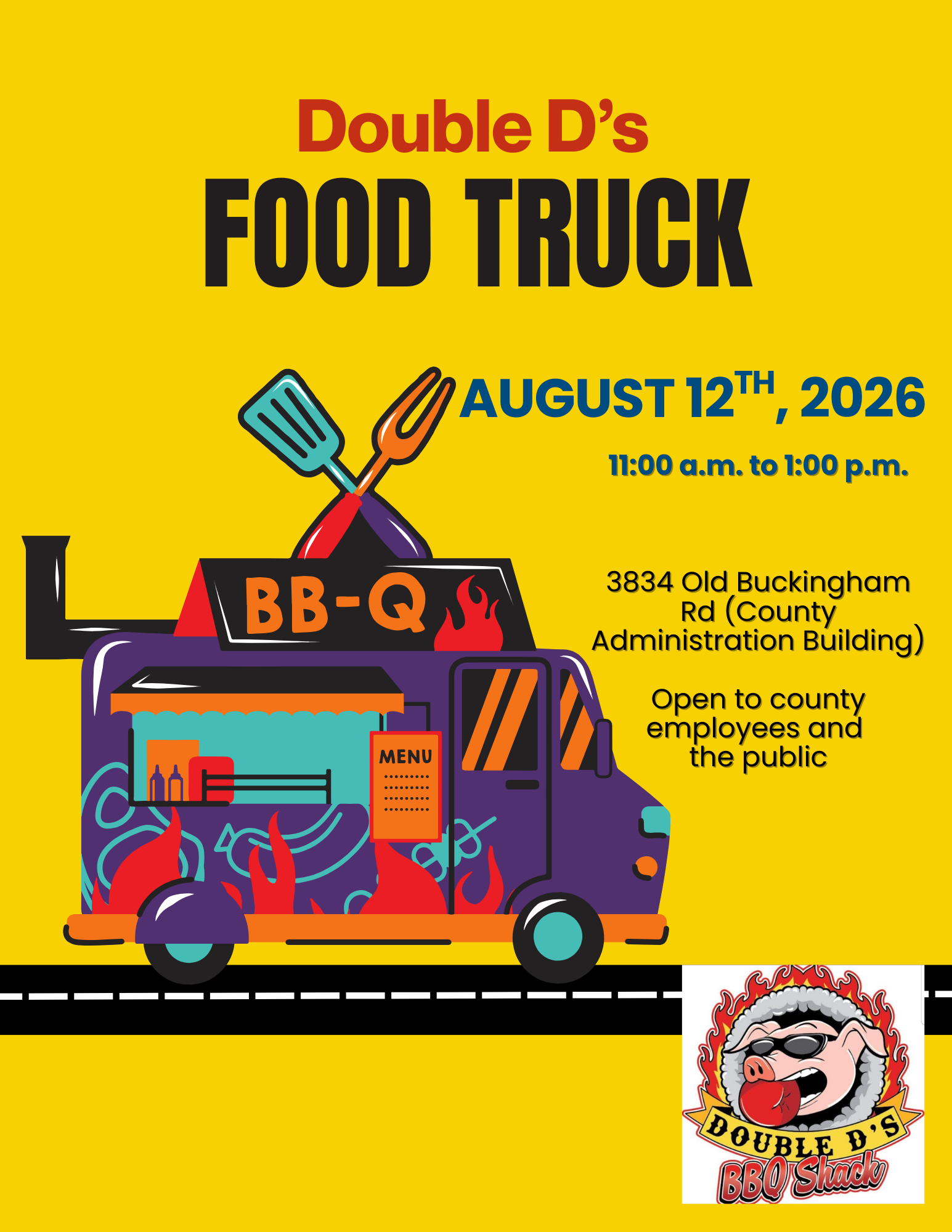 Food Truck Wednesday - Double D’s BBQ