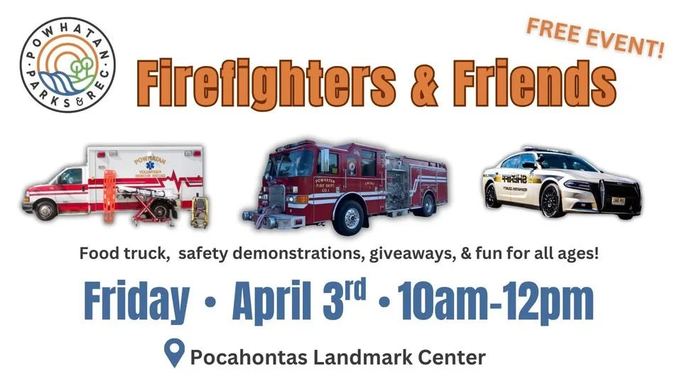 Firefighters & Friends at the Pocahantas Landmark Center
