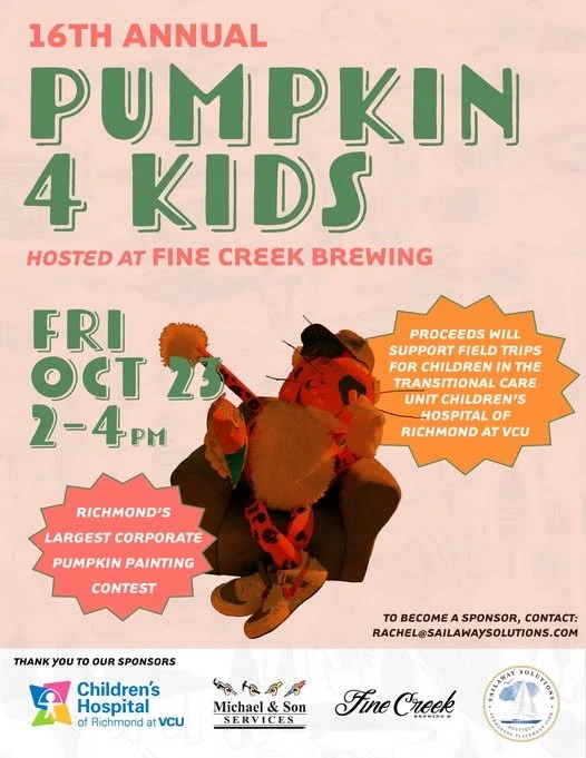 16th Annual Pumpkins 4 Kids at Fine Creek Brewing